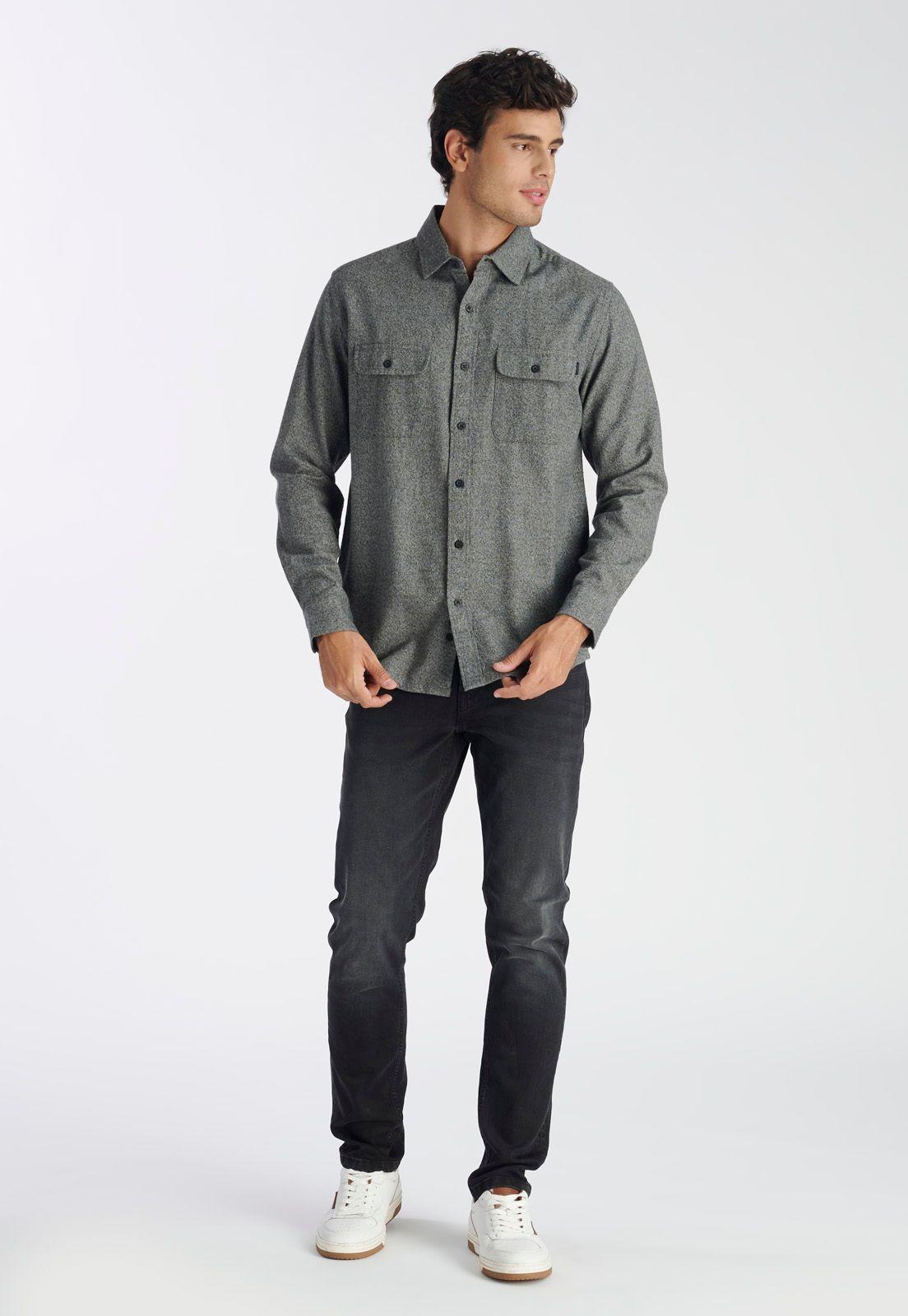 Camisa Cahuen Casual Charcoal-1