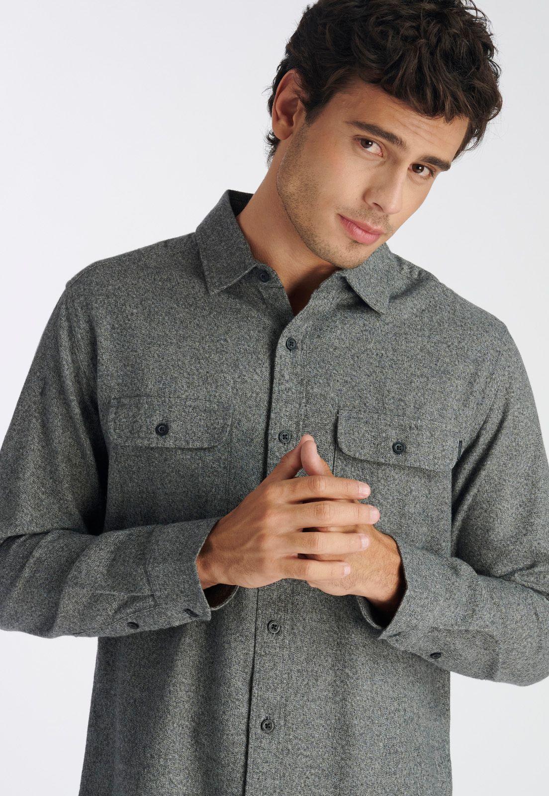 Camisa Cahuen Casual Charcoal-2
