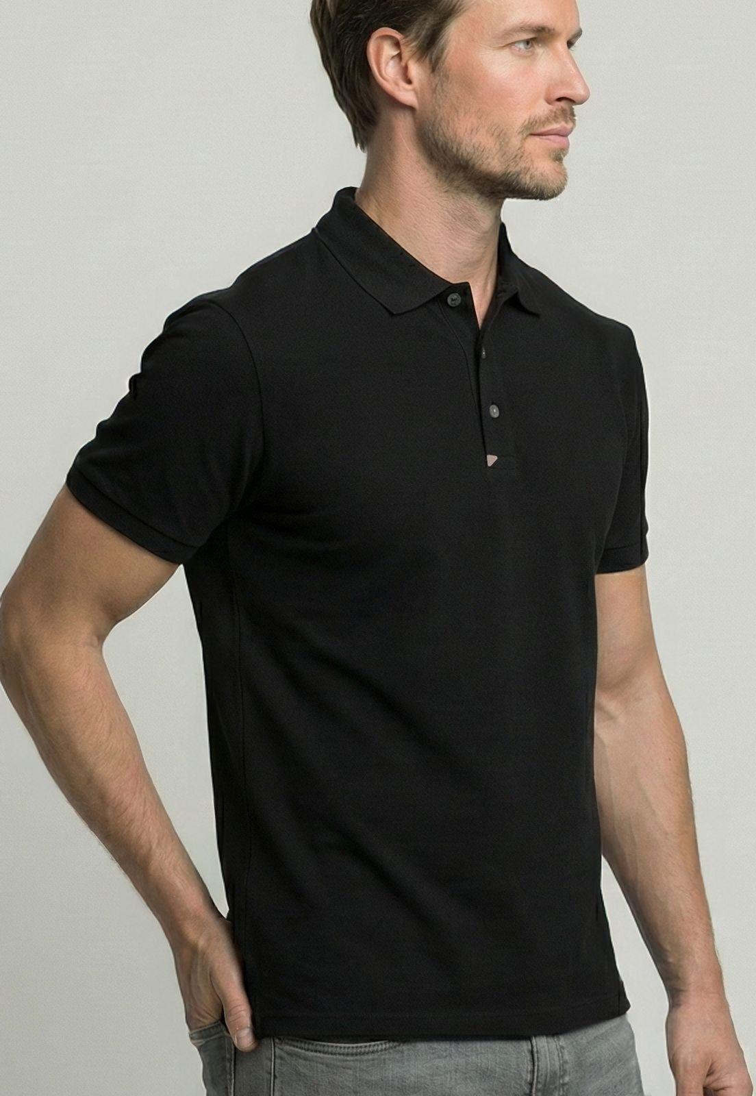 Polo Nantes Black-2