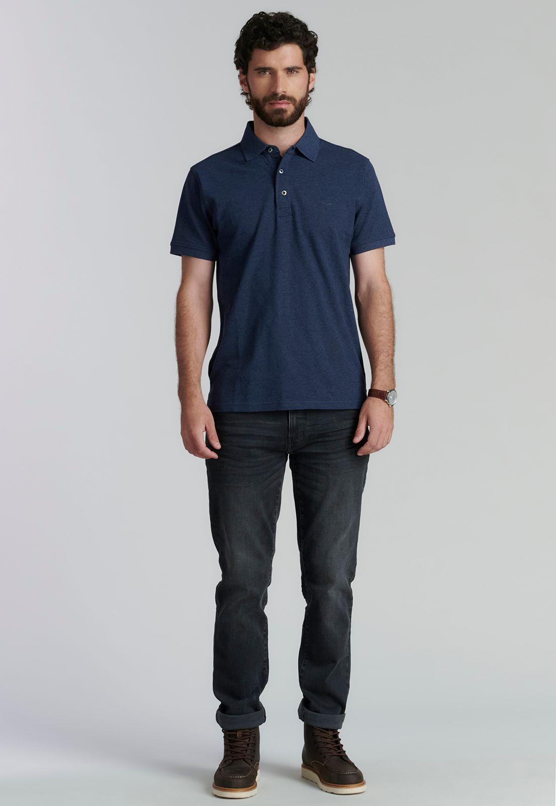 Polera Boston Fjs Marino Melange-1