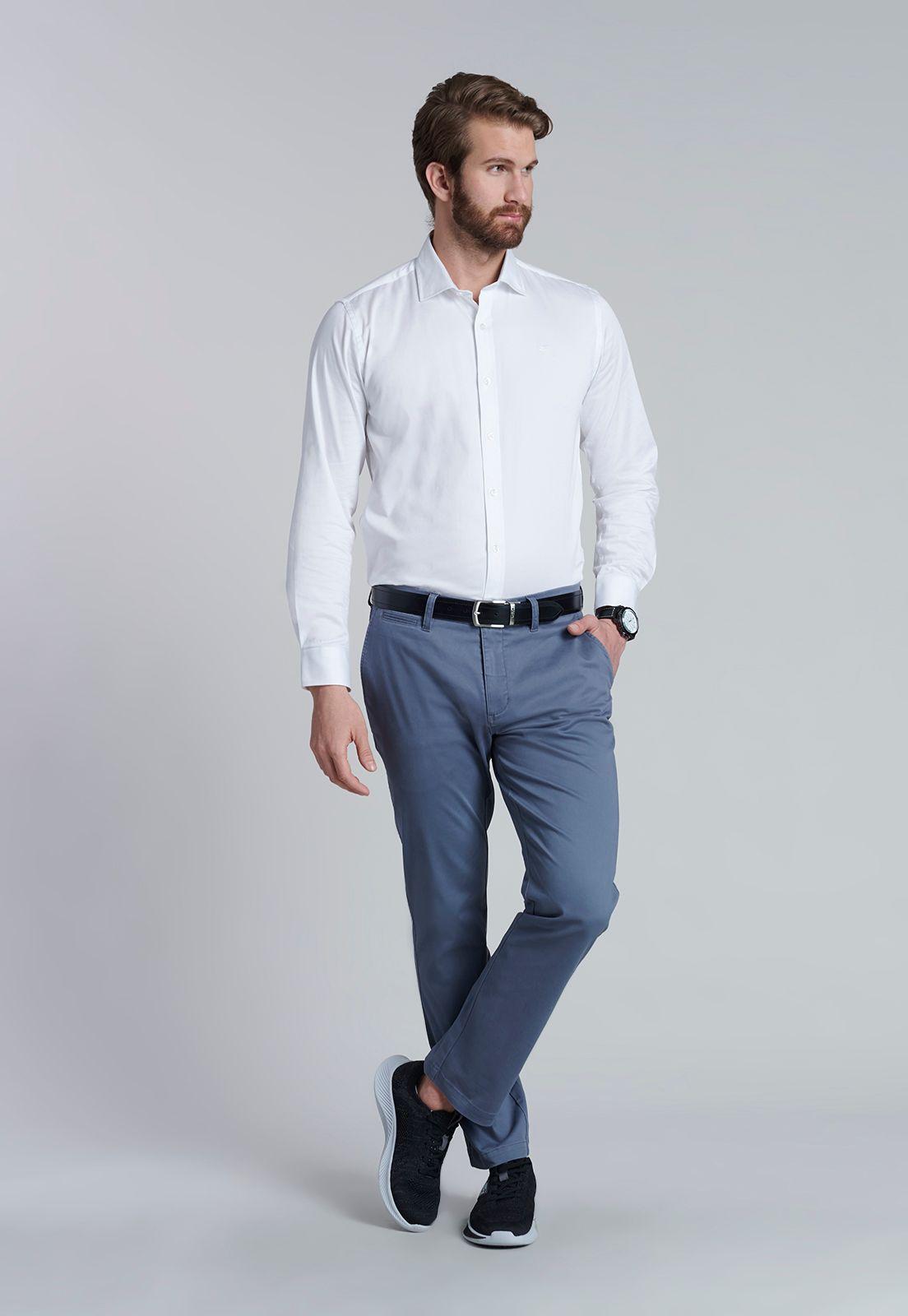 Pantalón Twill Regular L/31 Metal-5