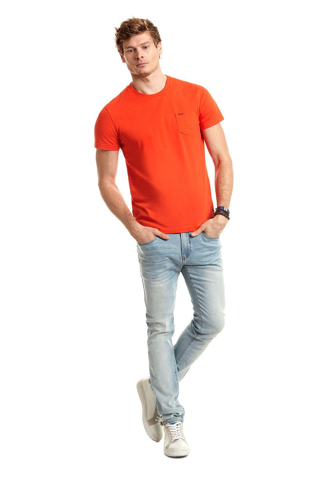 Polera Básica Coral-1