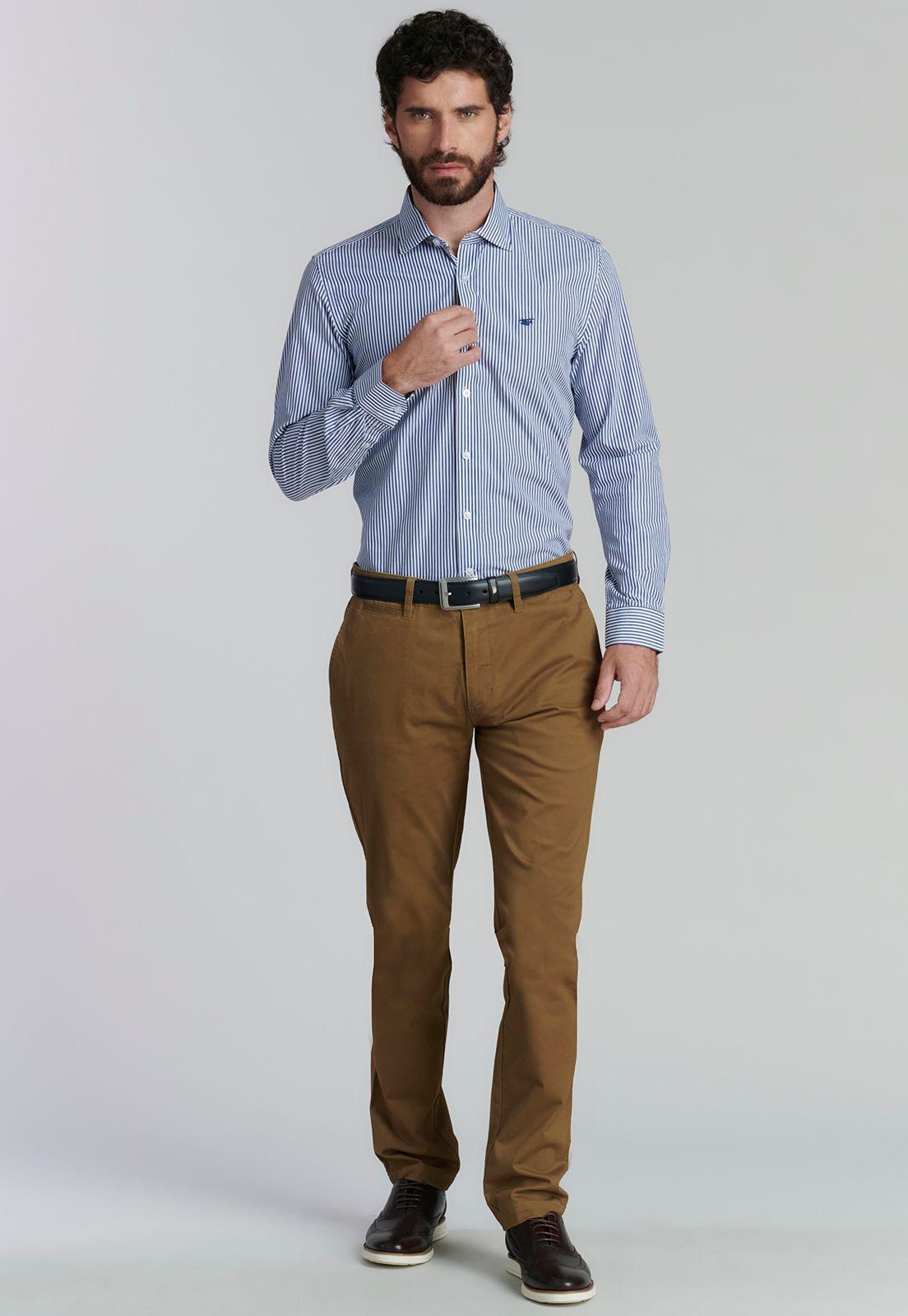 Camisa Albany Smart Casual Navy-1