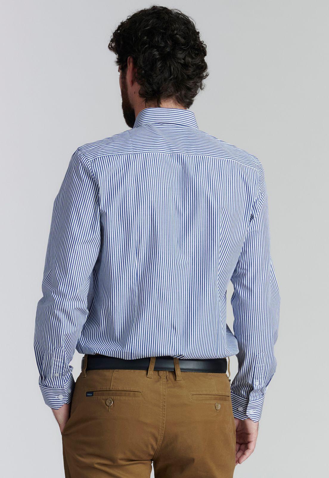 Camisa Albany Smart Casual Navy-3