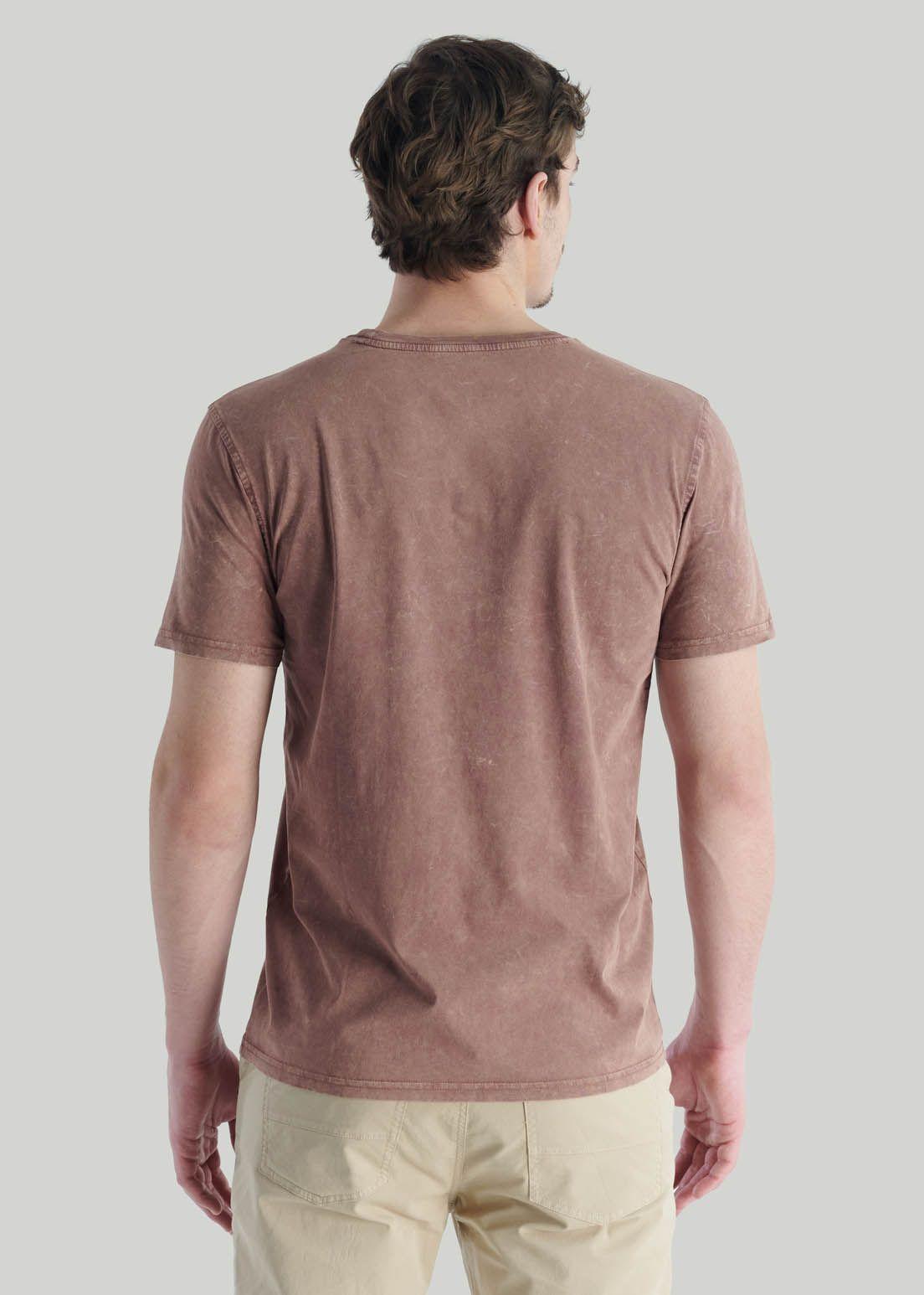 Polera Bear Casual Brick-3