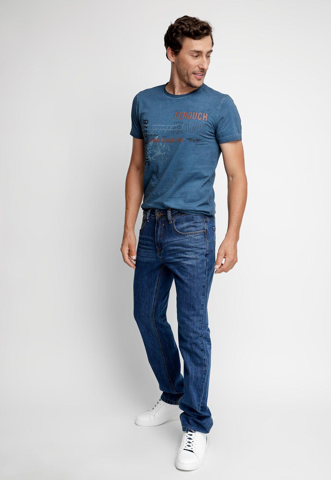 Jeans Orlando F Navy Fe-3