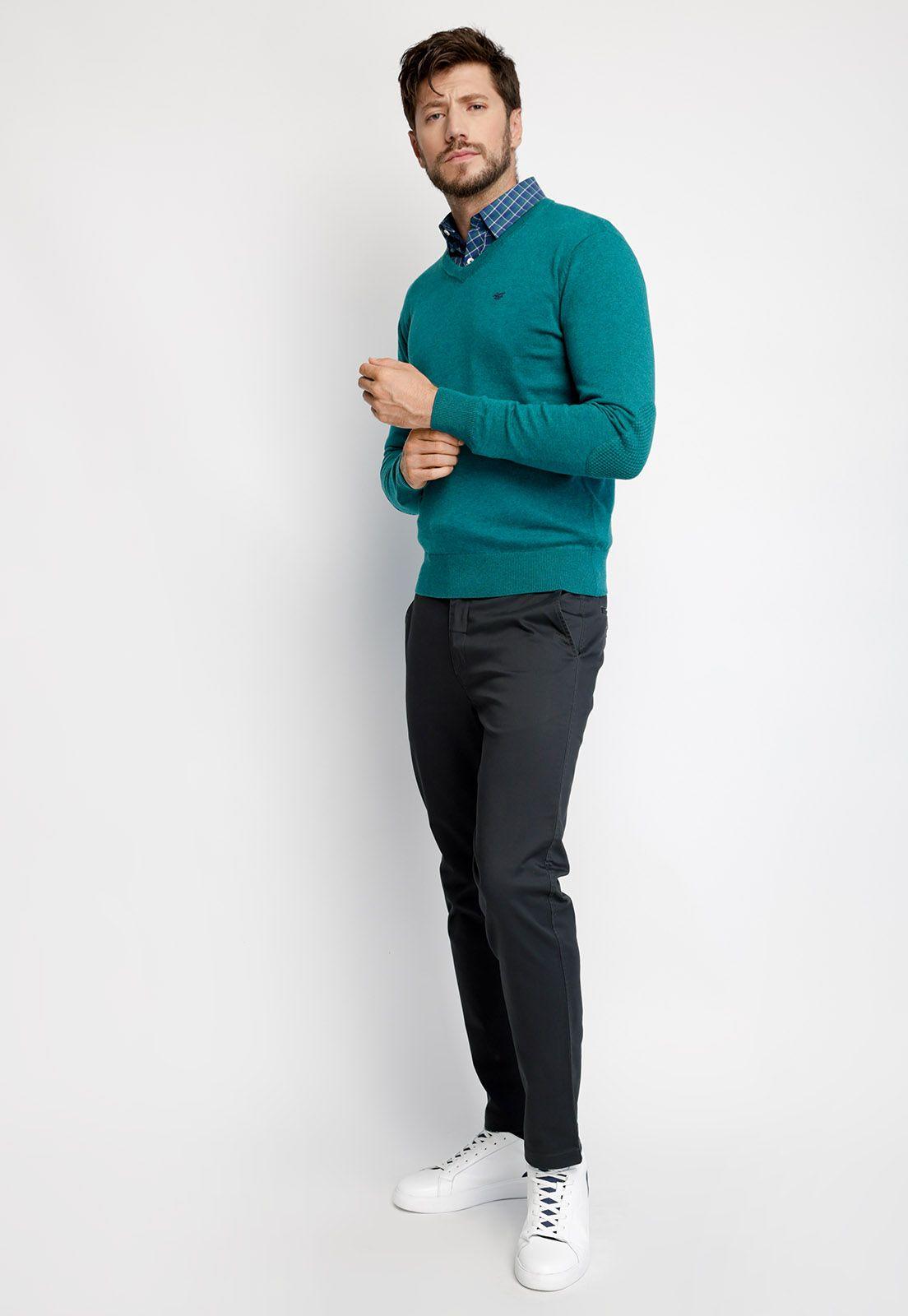Sweater Melange Smart Casual River Melange-3