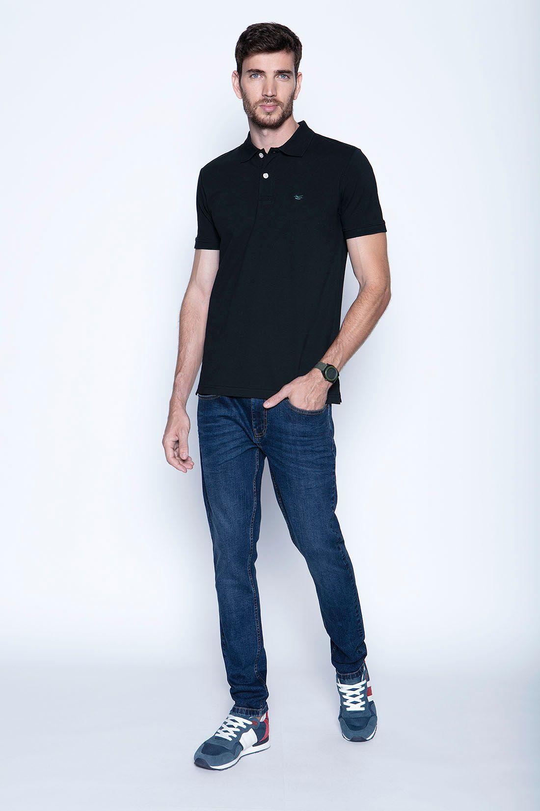 Polera Básica Pique Mc Black-3