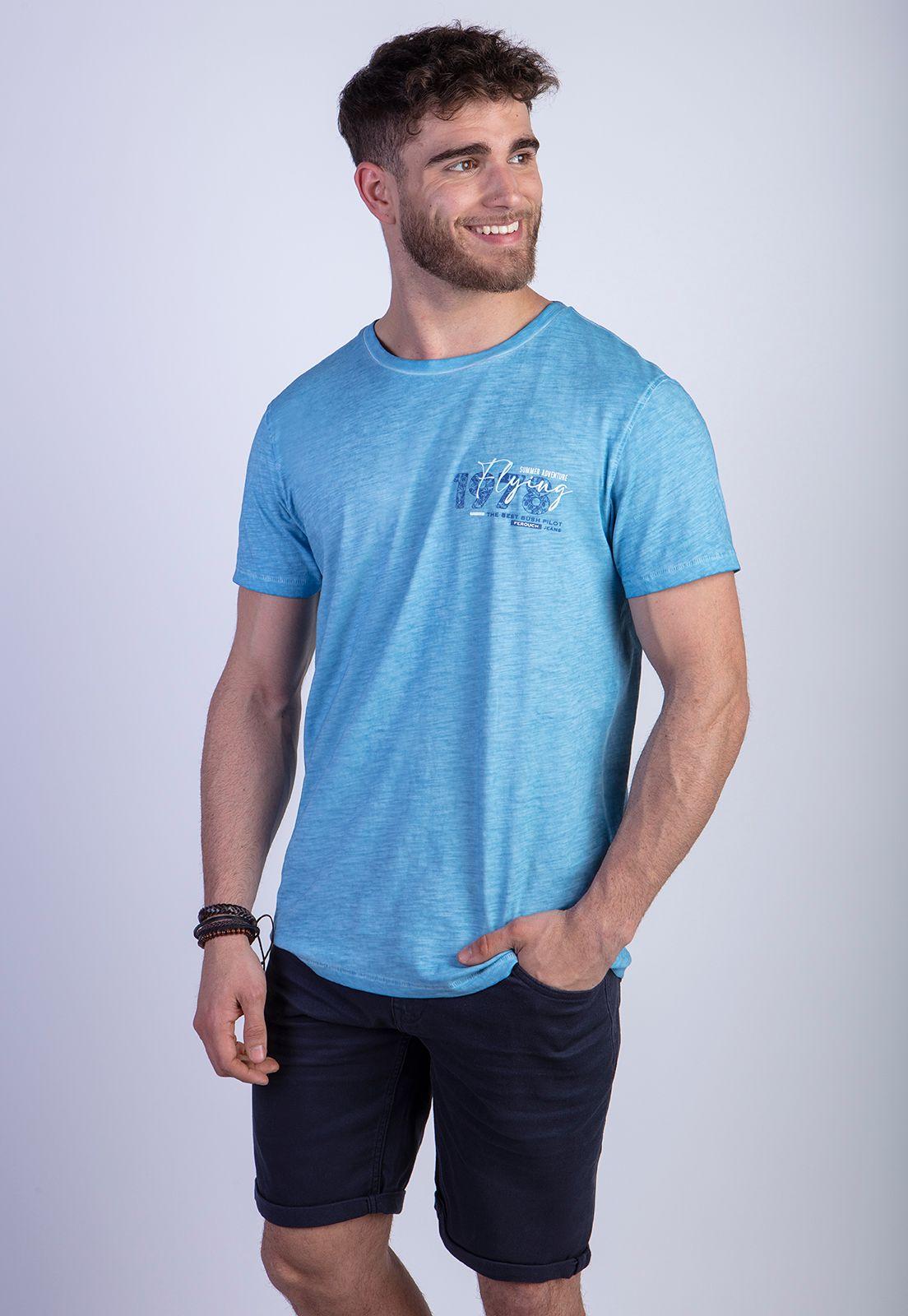 Polera Dirty Wash New York Sky-0