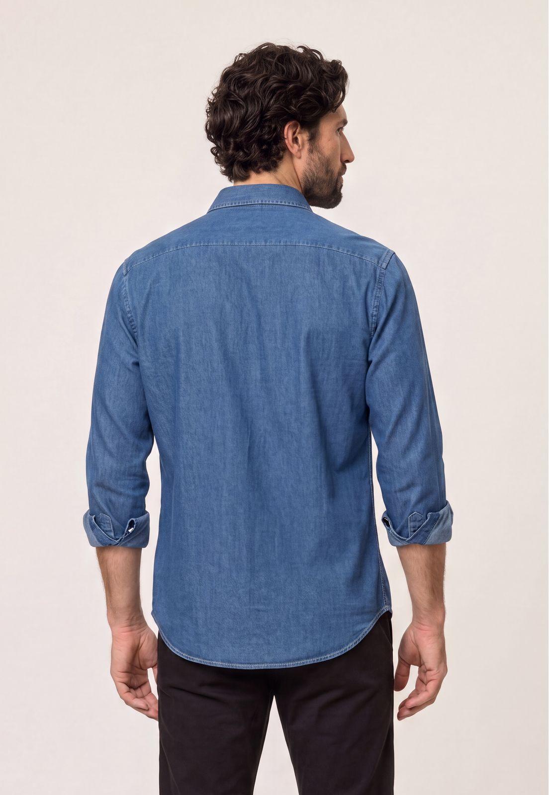 Camisa Boston Slim Blue-2
