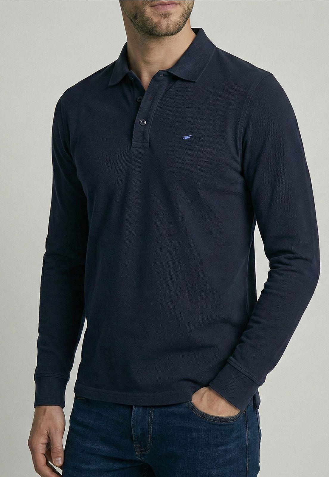Polera Básica Ml Pique Navy-2