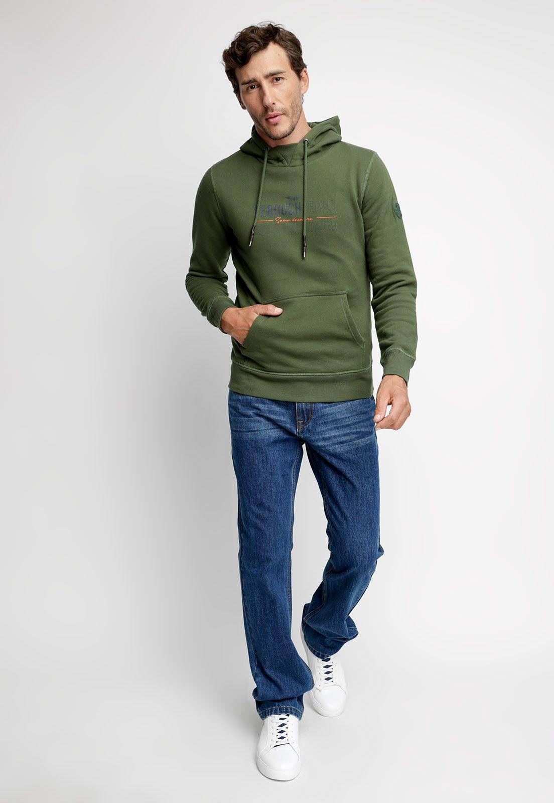Polerón Hoodie Khaki-3