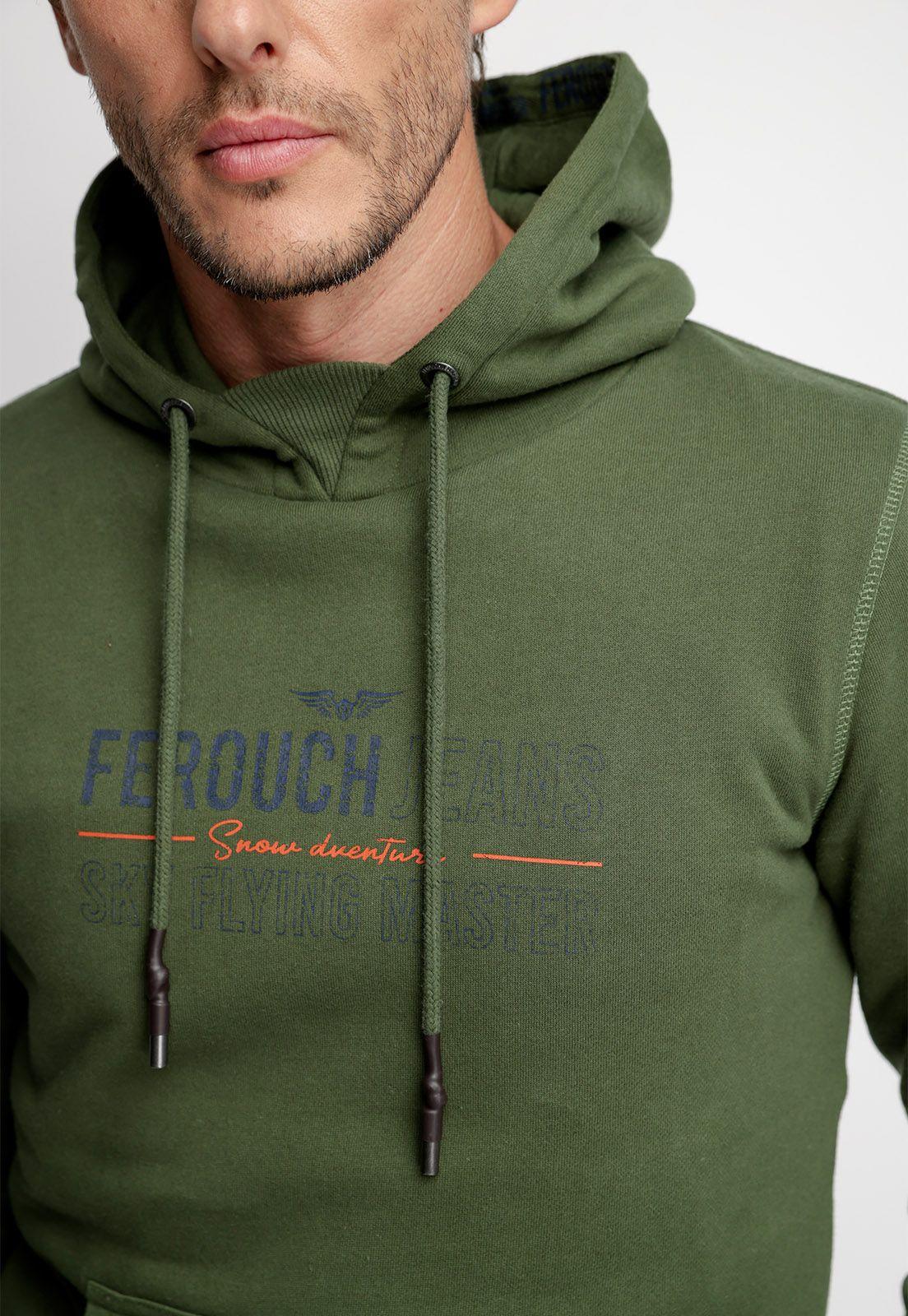 Polerón Hoodie Khaki-2