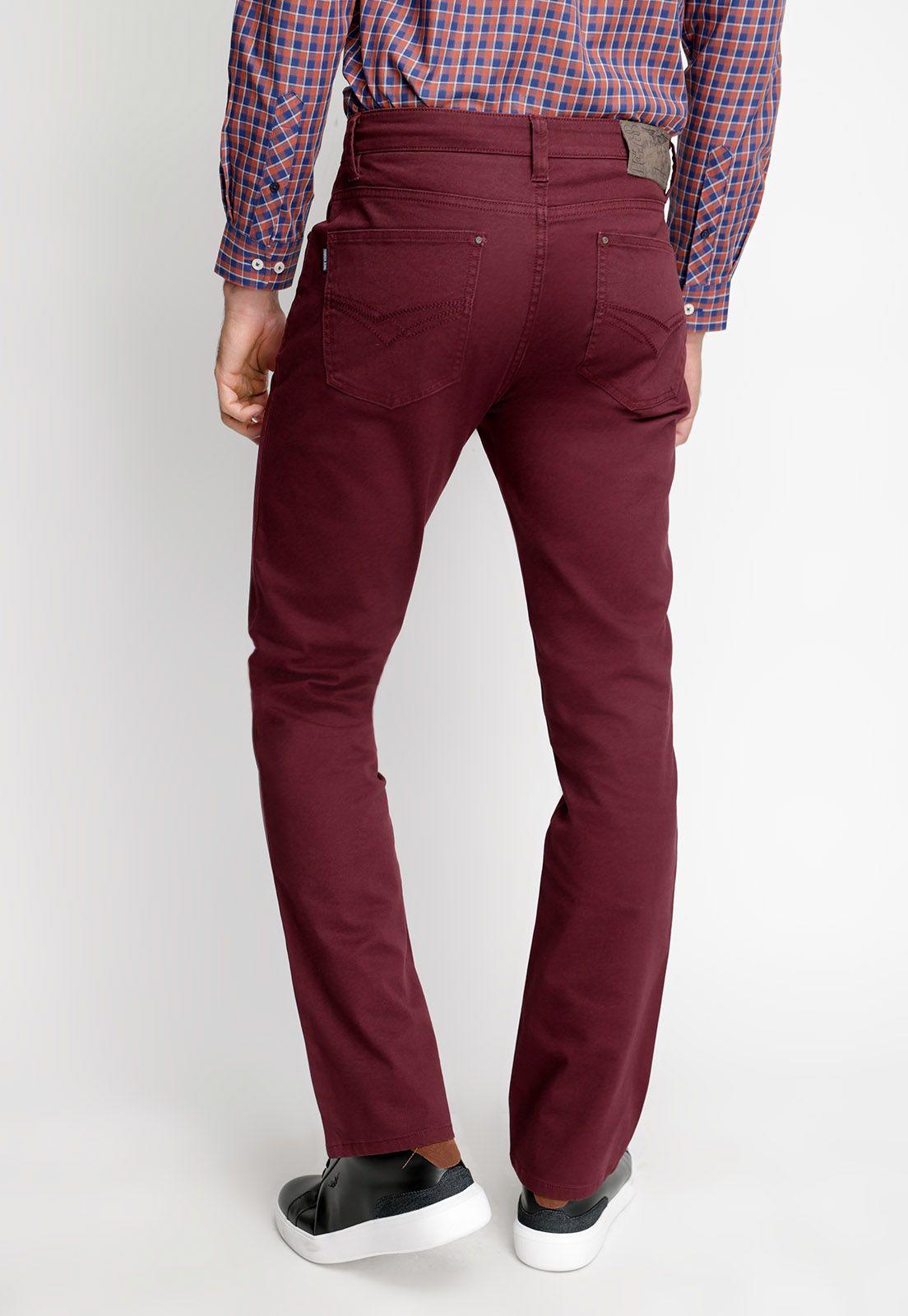Pantalón Wisconsin Ii Fj Burgundy-1