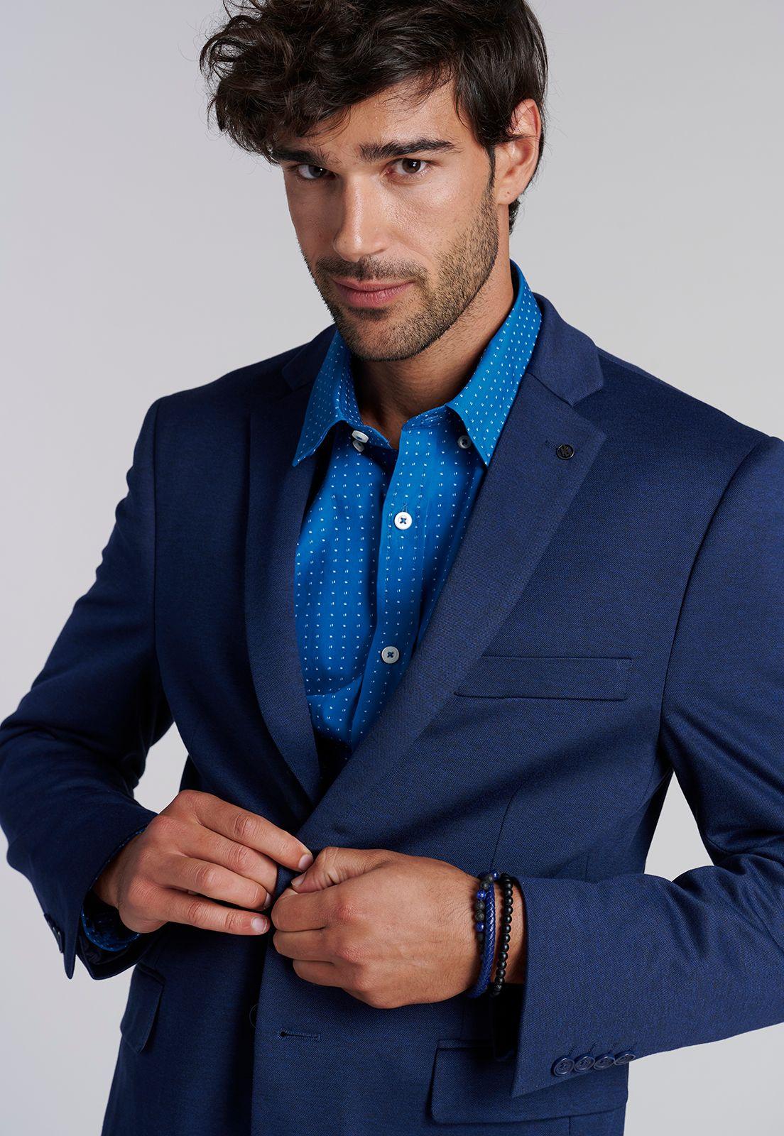 Camisa Estampada Houston F Blue-4