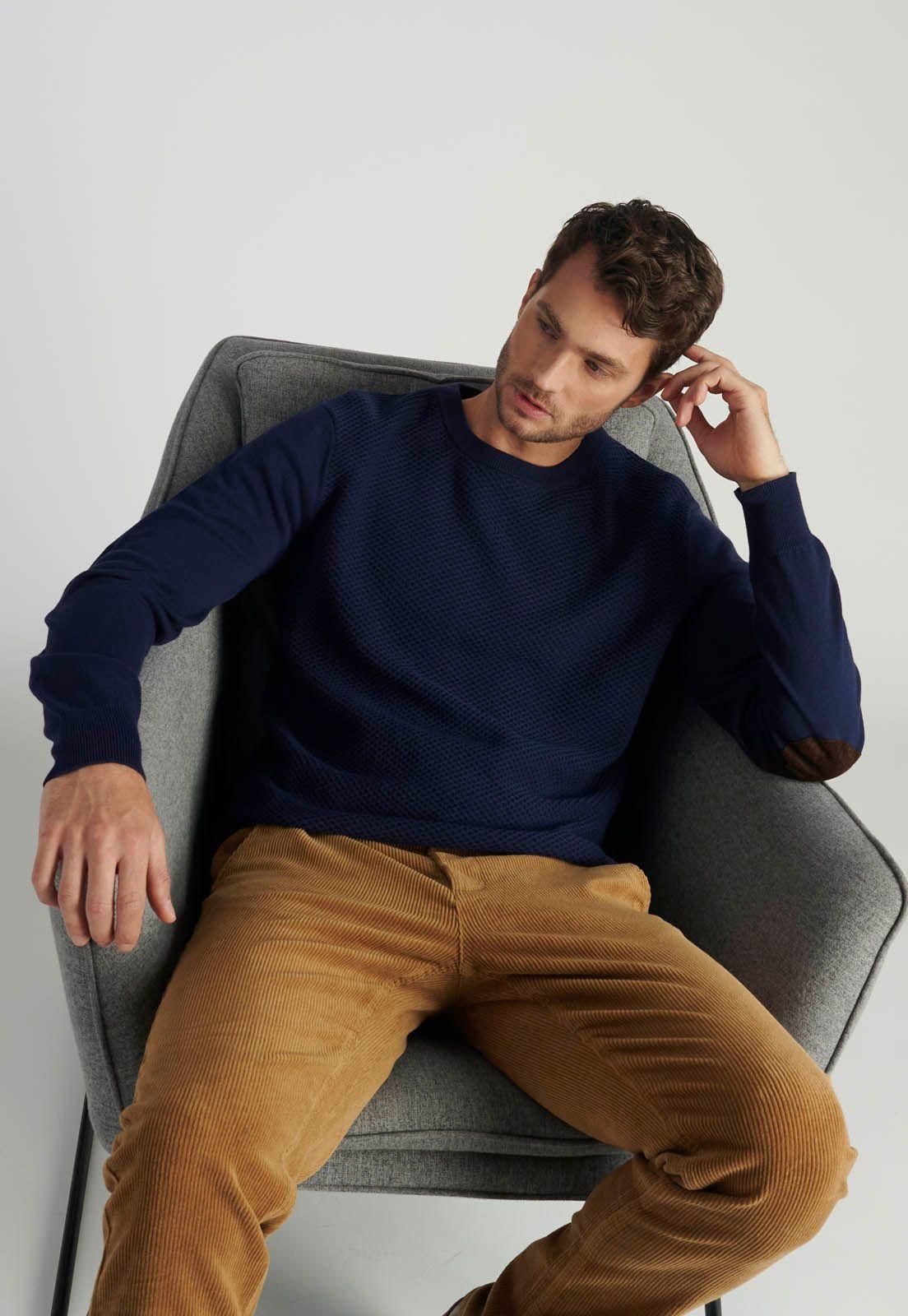 Sweater Avila Heritage Navy-4