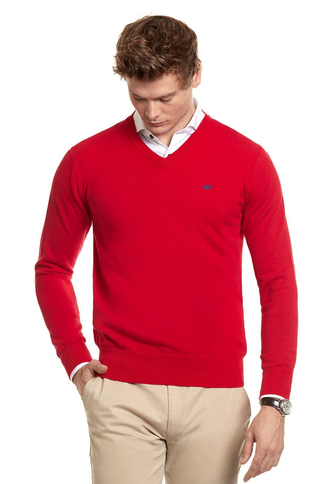 Sweater Smart Casual L/S Red-0