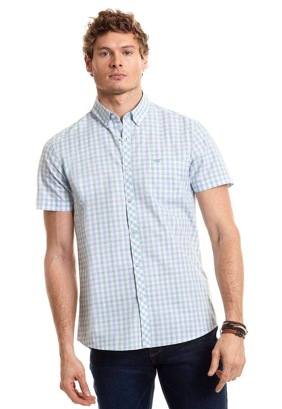 Camisa Checkered Astoria F Green-0