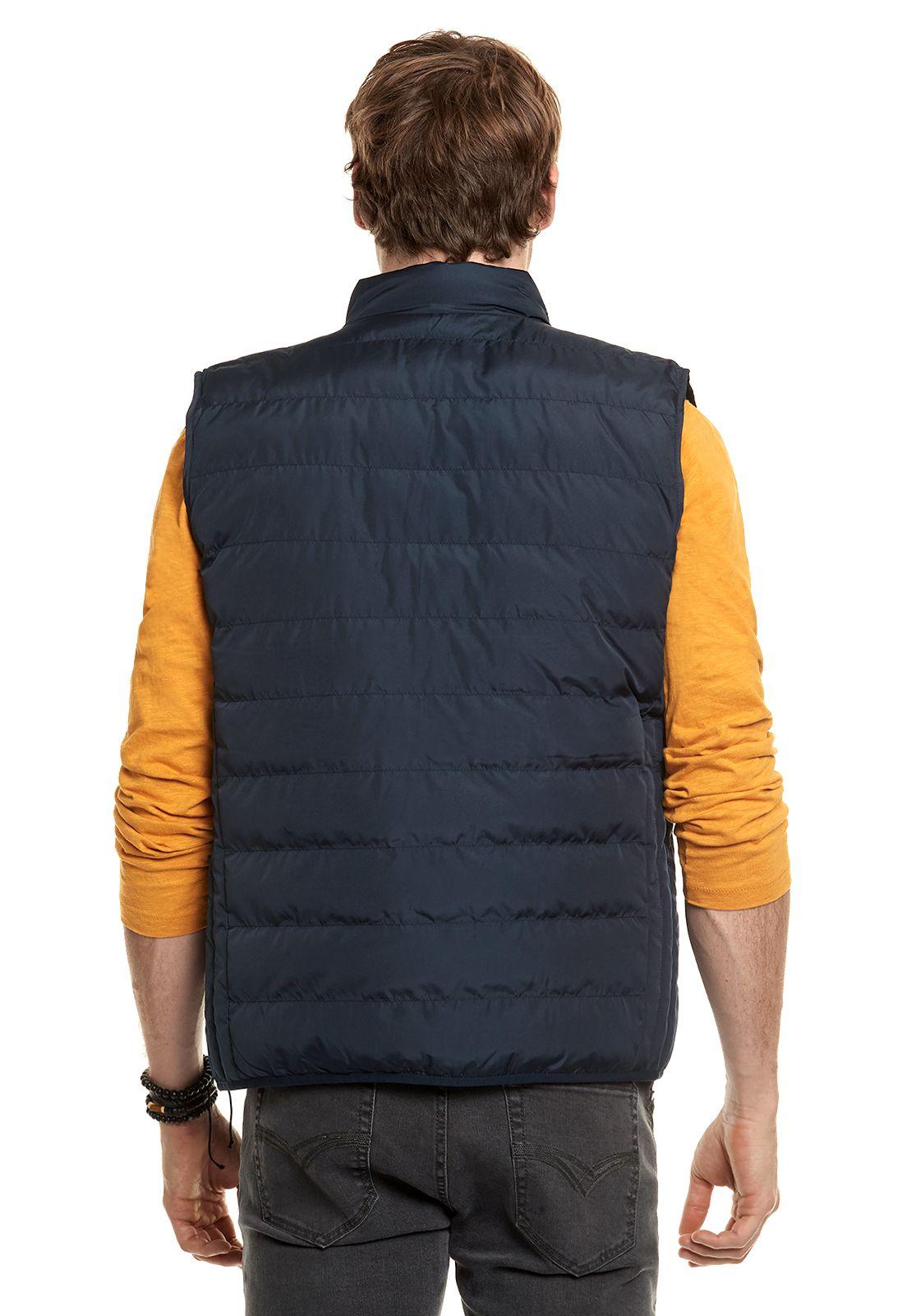 Chaqueta Sin Mangas Reversible Navy-2