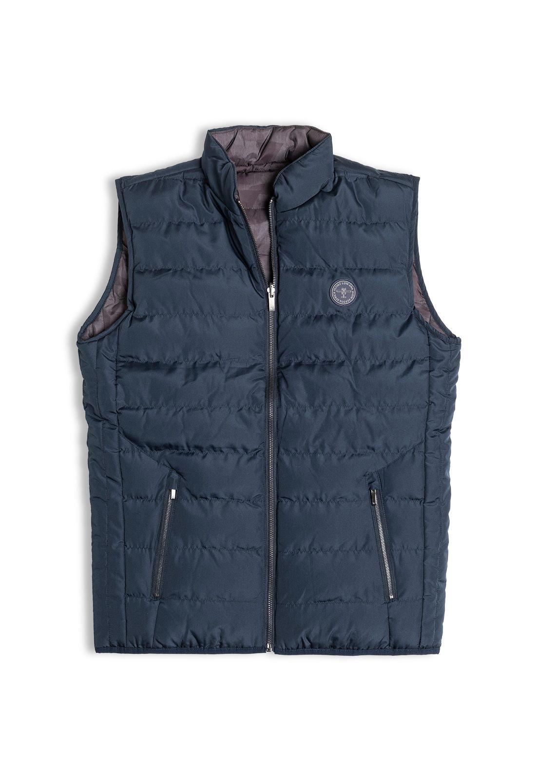 Chaqueta Sin Mangas Reversible Navy-3