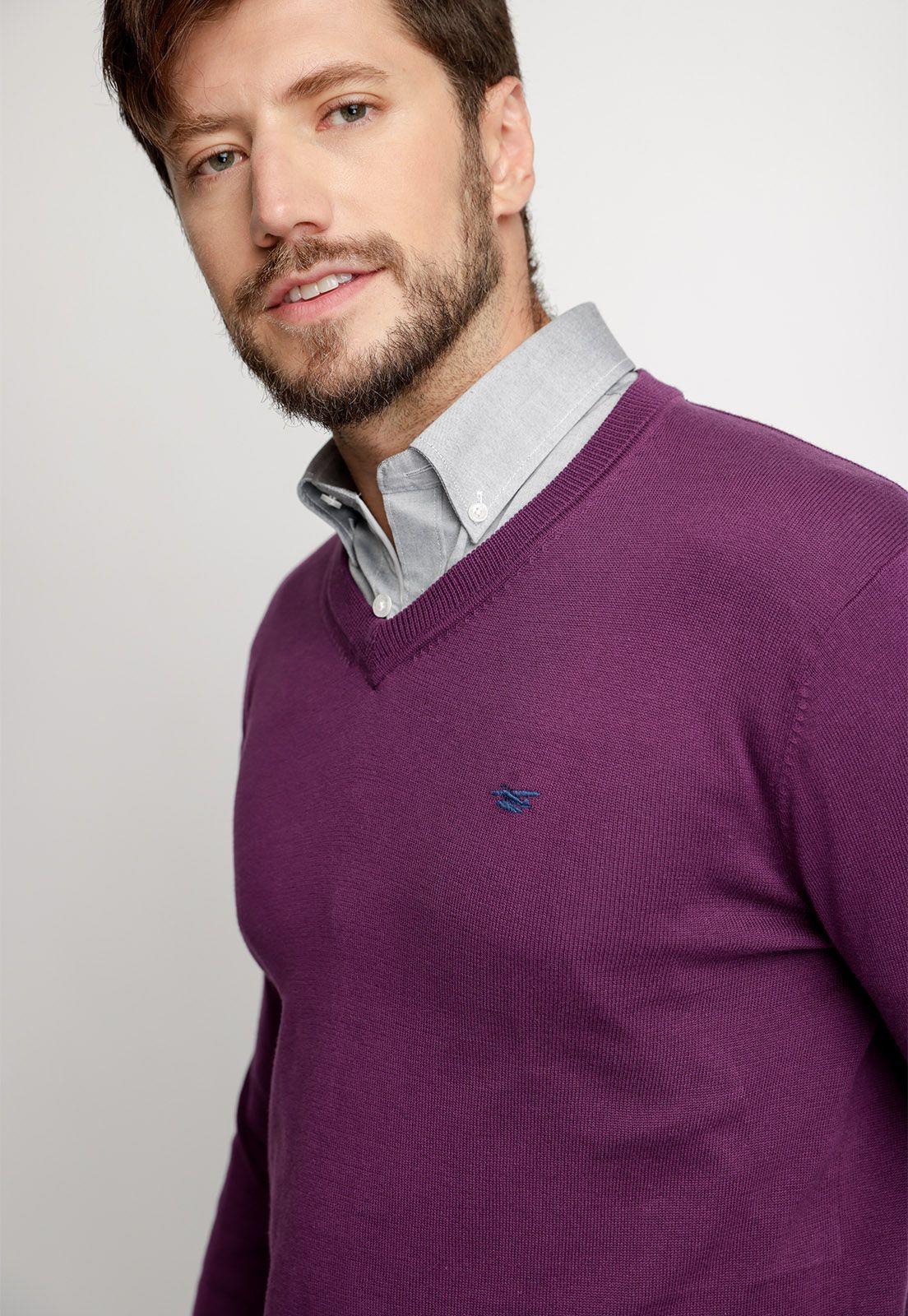 Sweater Smart Casual Purple-2