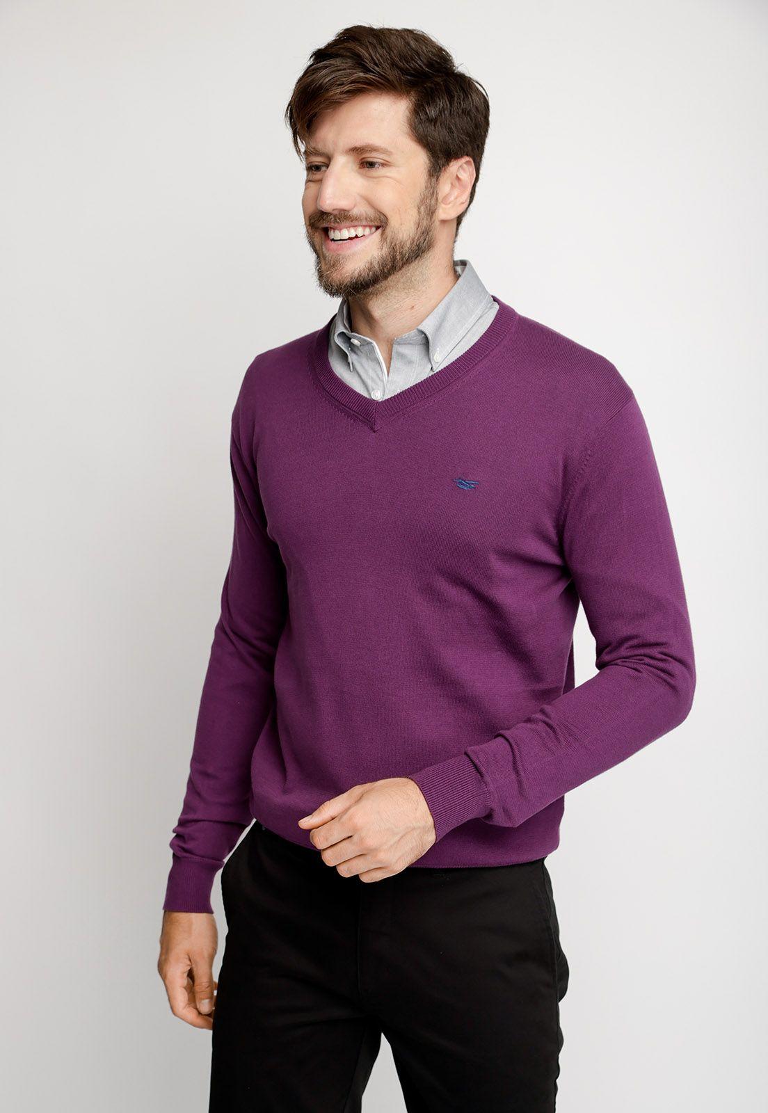 Sweater Smart Casual Purple-0