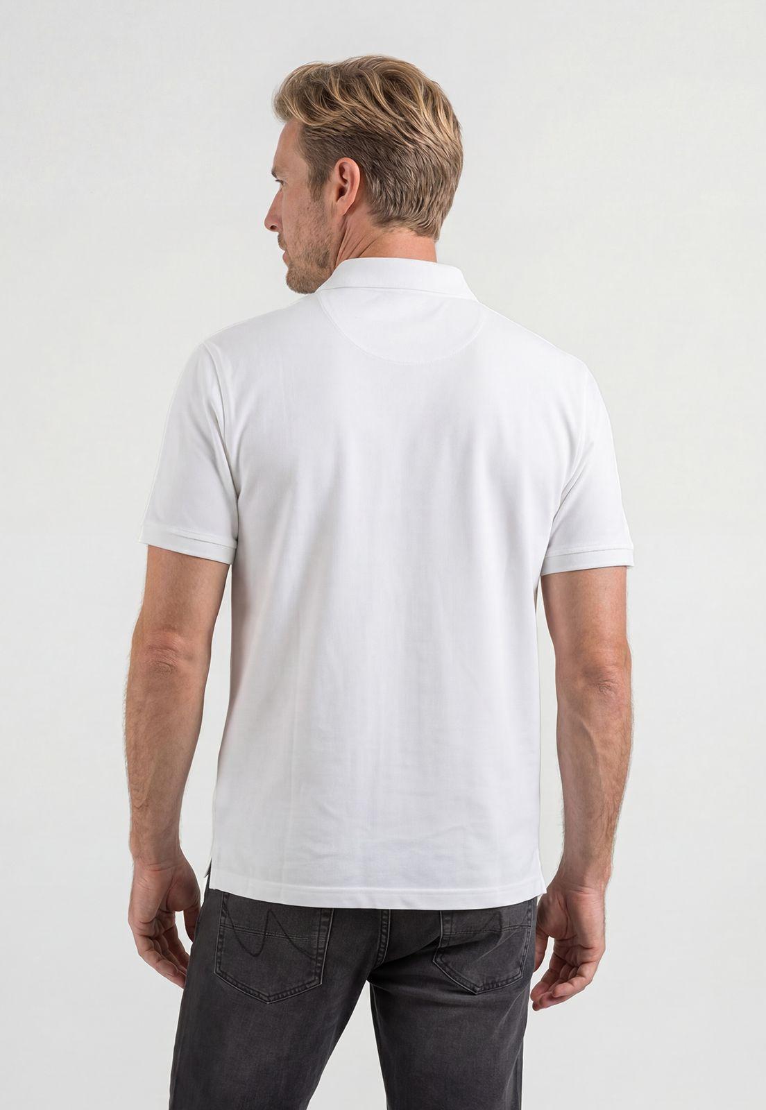 Polo Nantes Slim White-3