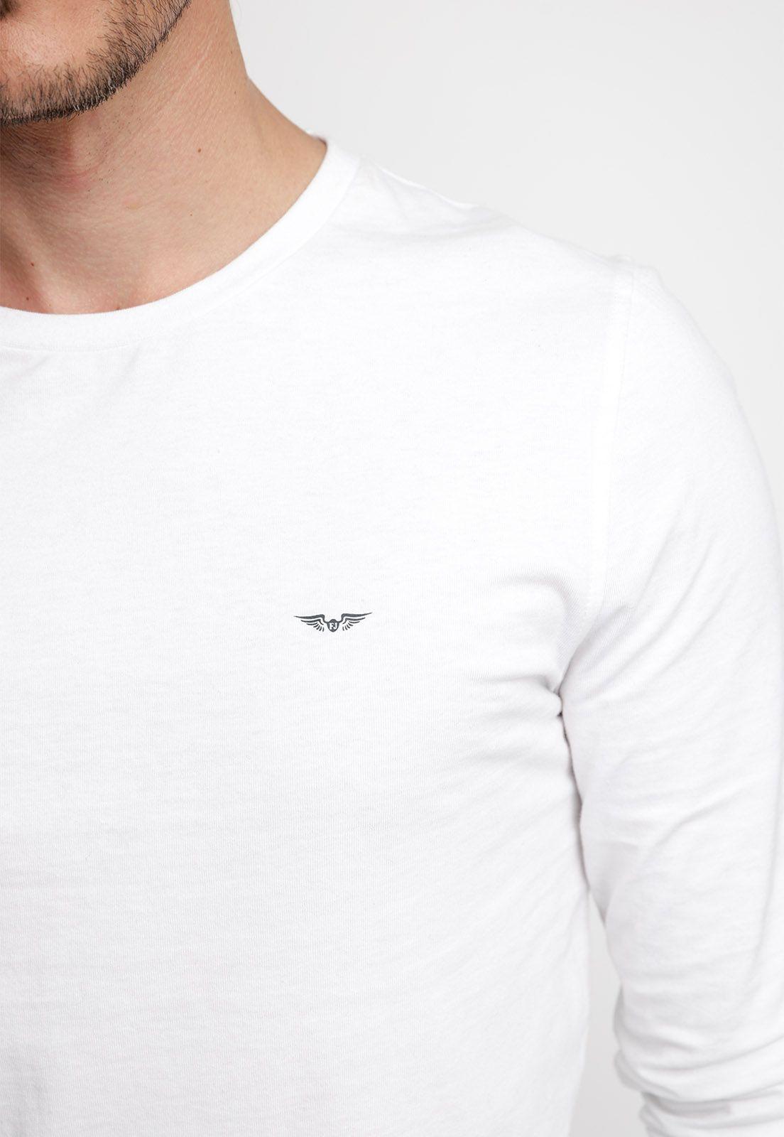 Polera Básica Manga Larga White Fe-2
