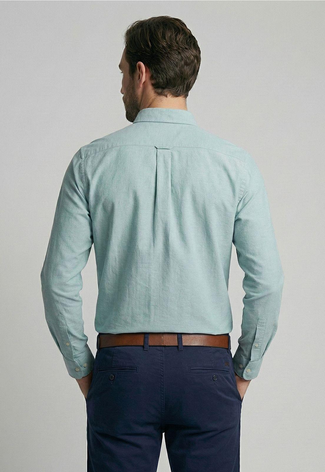 Camisa Oxford River Smart Casual-3