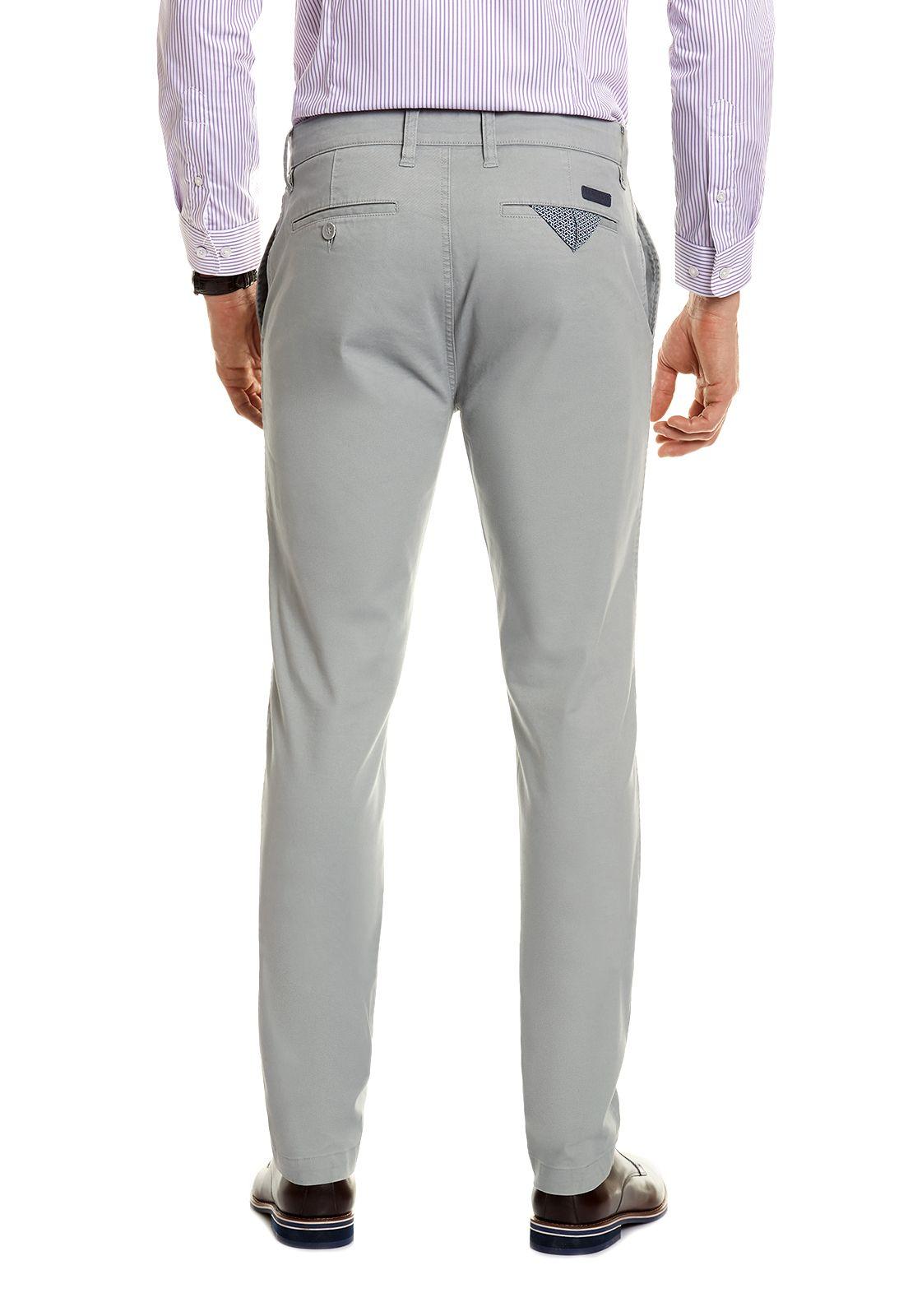 Pantalón Twill Slim /31 Grey-2