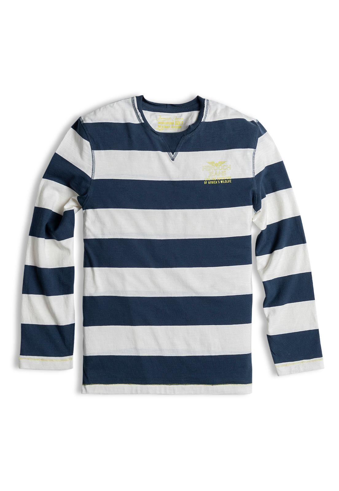 Polera Manga Larga Texas Navy-4