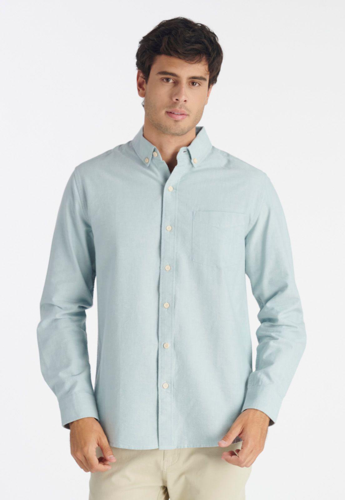 Camisa Oxford Laurel Casual Mint-0