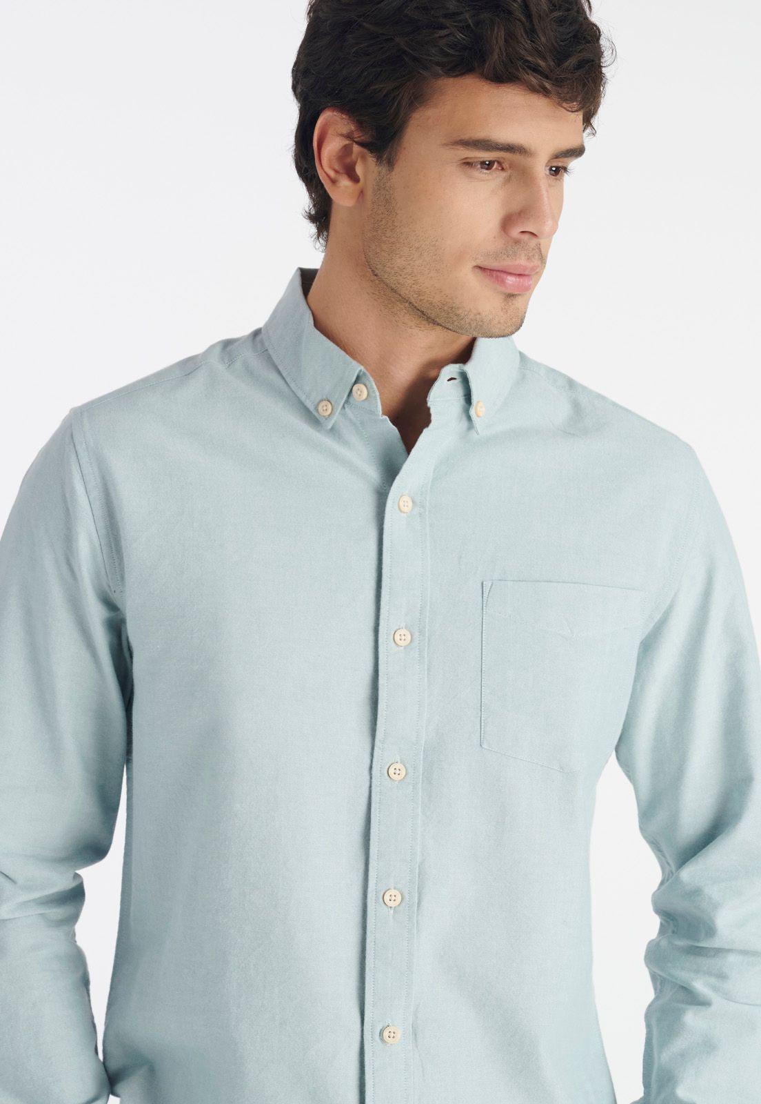 Camisa Oxford Laurel Casual Mint-2
