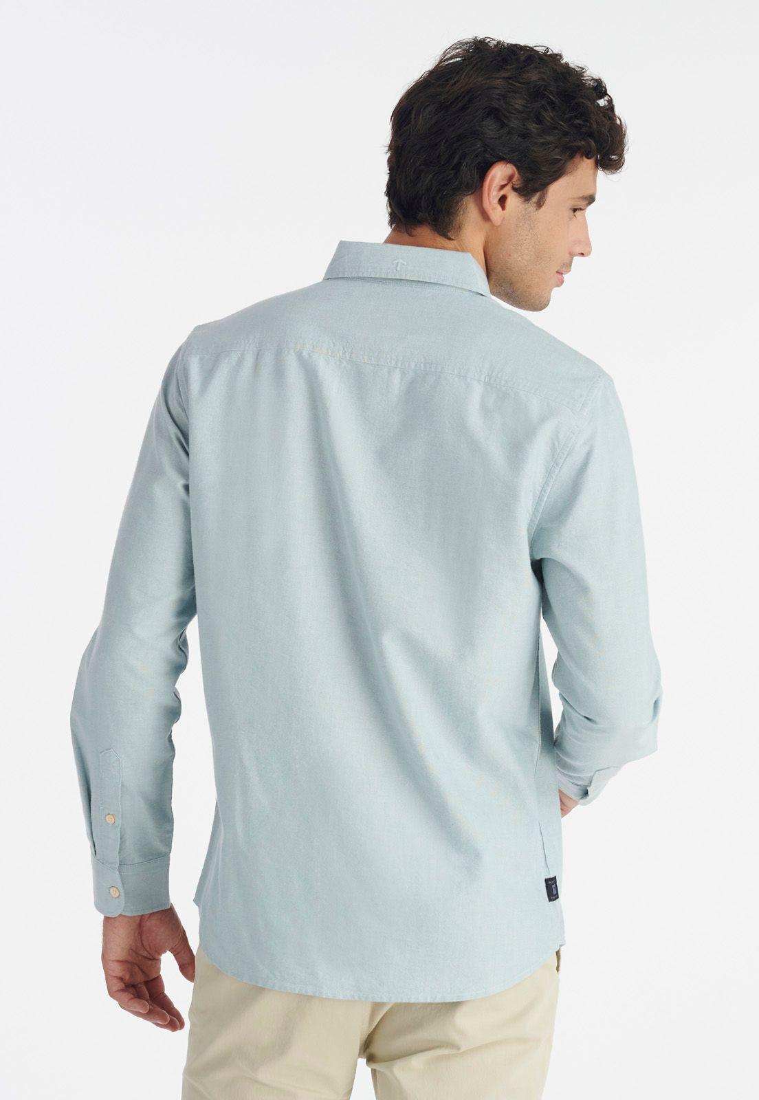 Camisa Oxford Laurel Casual Mint-3