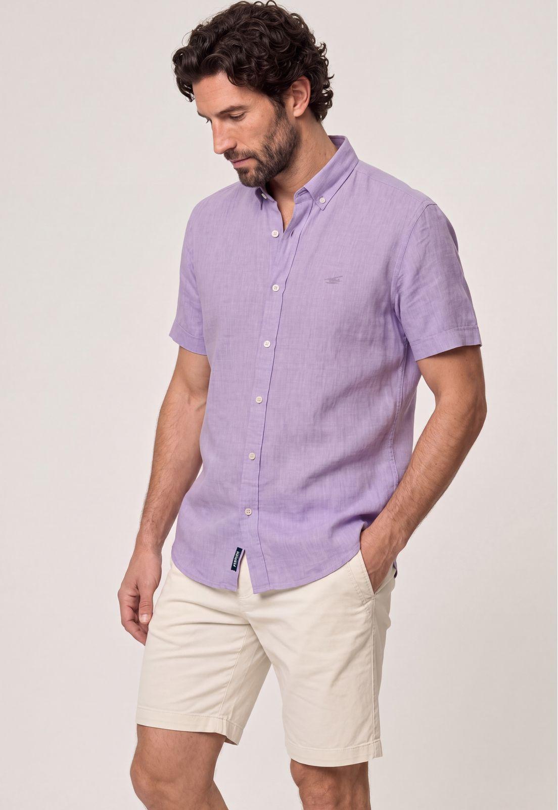 Camisa Sport Lino Atlanta Violet-0