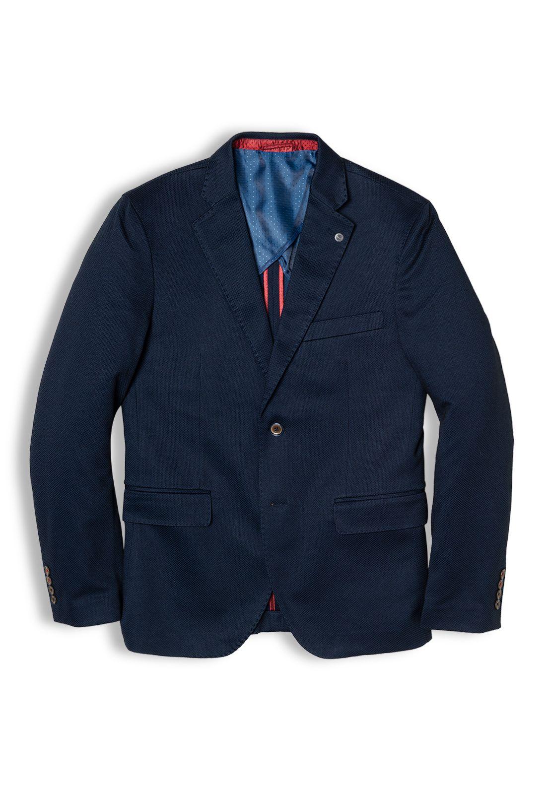 Blazer Knitted Cairo Navy-4