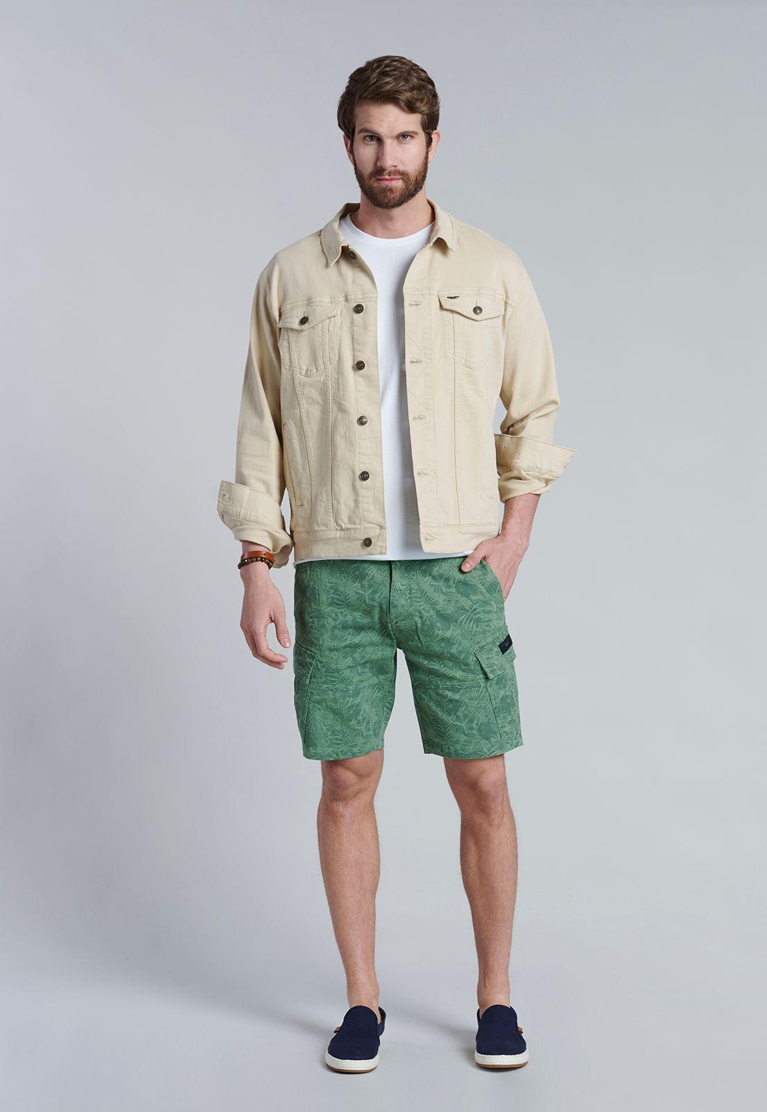 Chaqueta Basica Denim Fj Sand-1