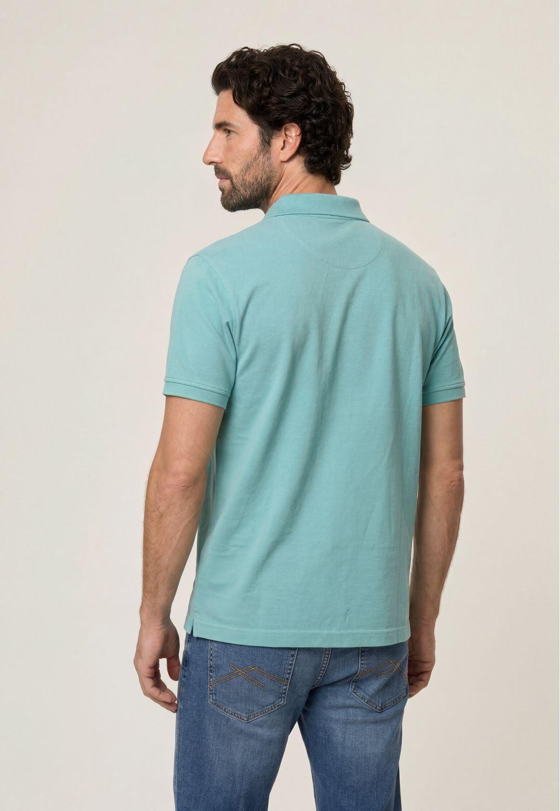 Polo Piqué Lt Green-2