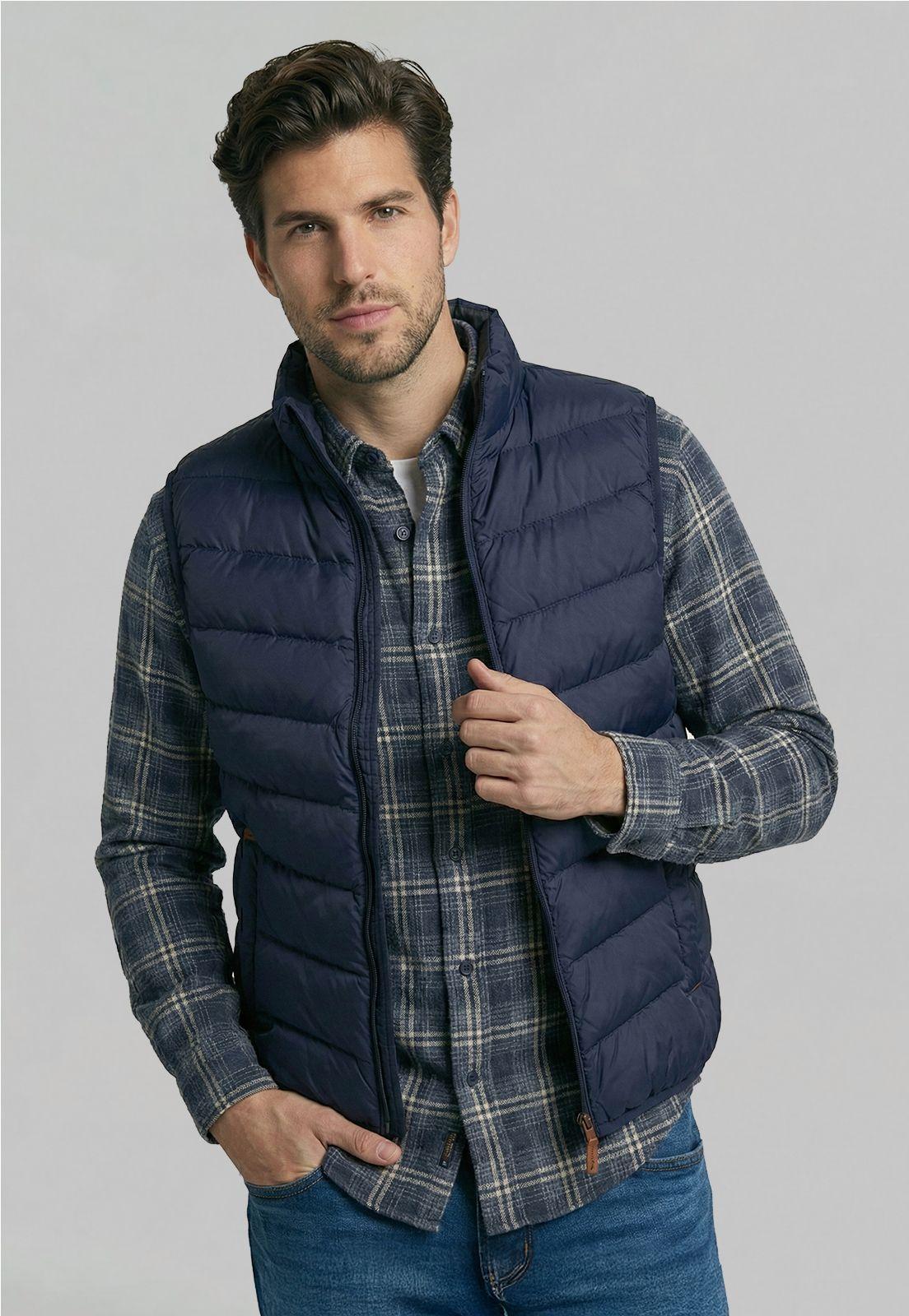 Vest Daytona Quilted Navy-0
