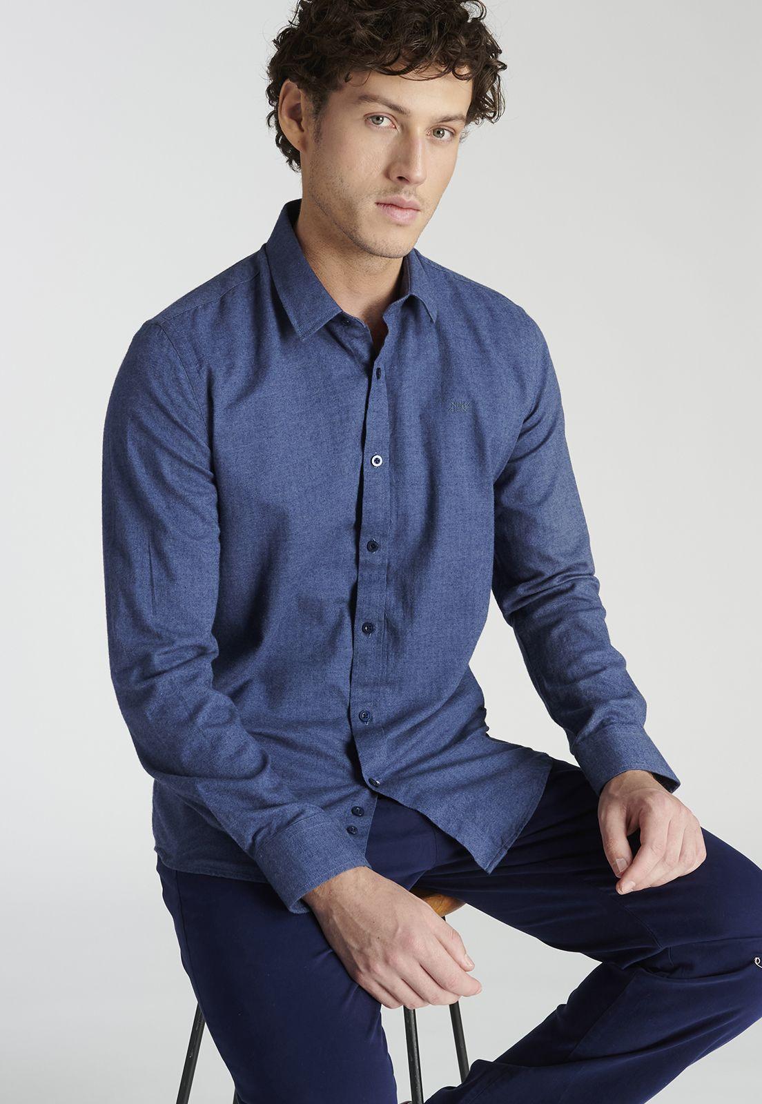 Camisa Gianca Avant-Garde Navy-4