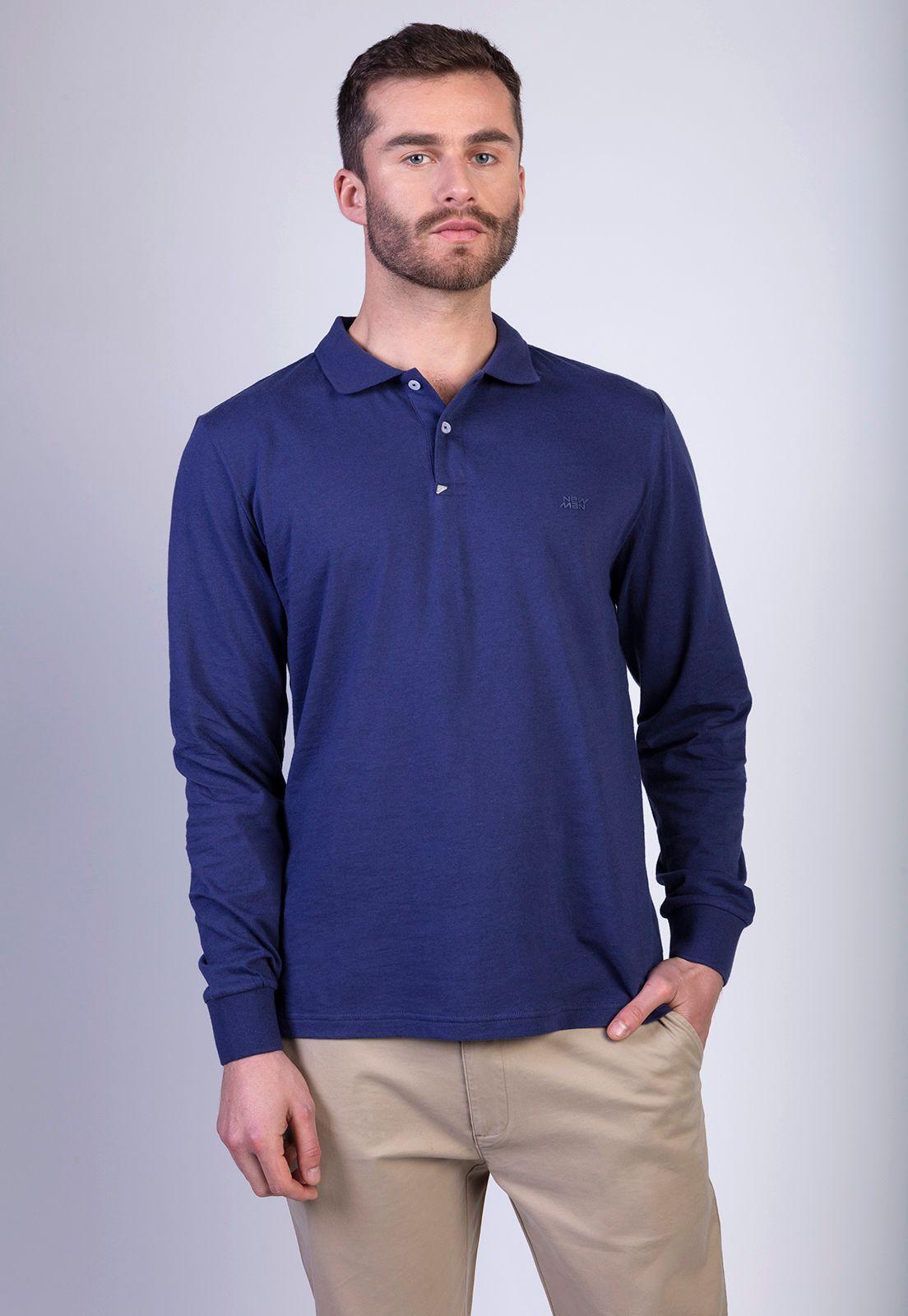 POLERA PINTO NAVY MELANGE-0