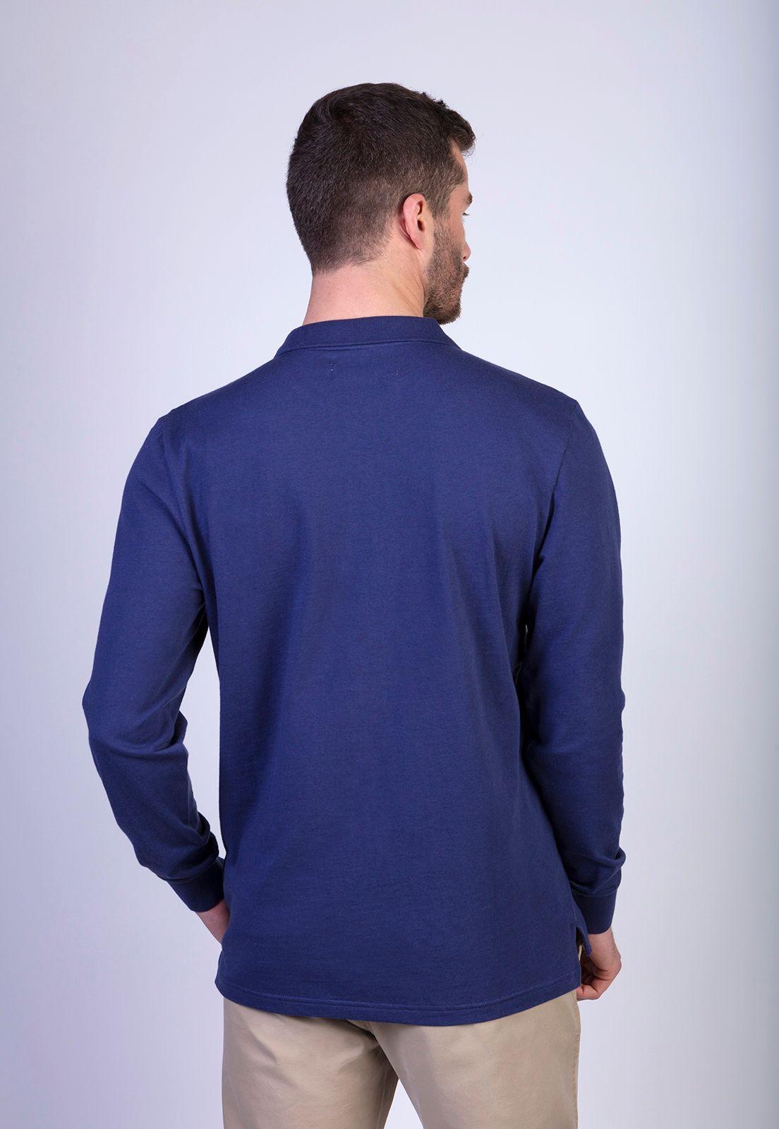 POLERA PINTO NAVY MELANGE-1