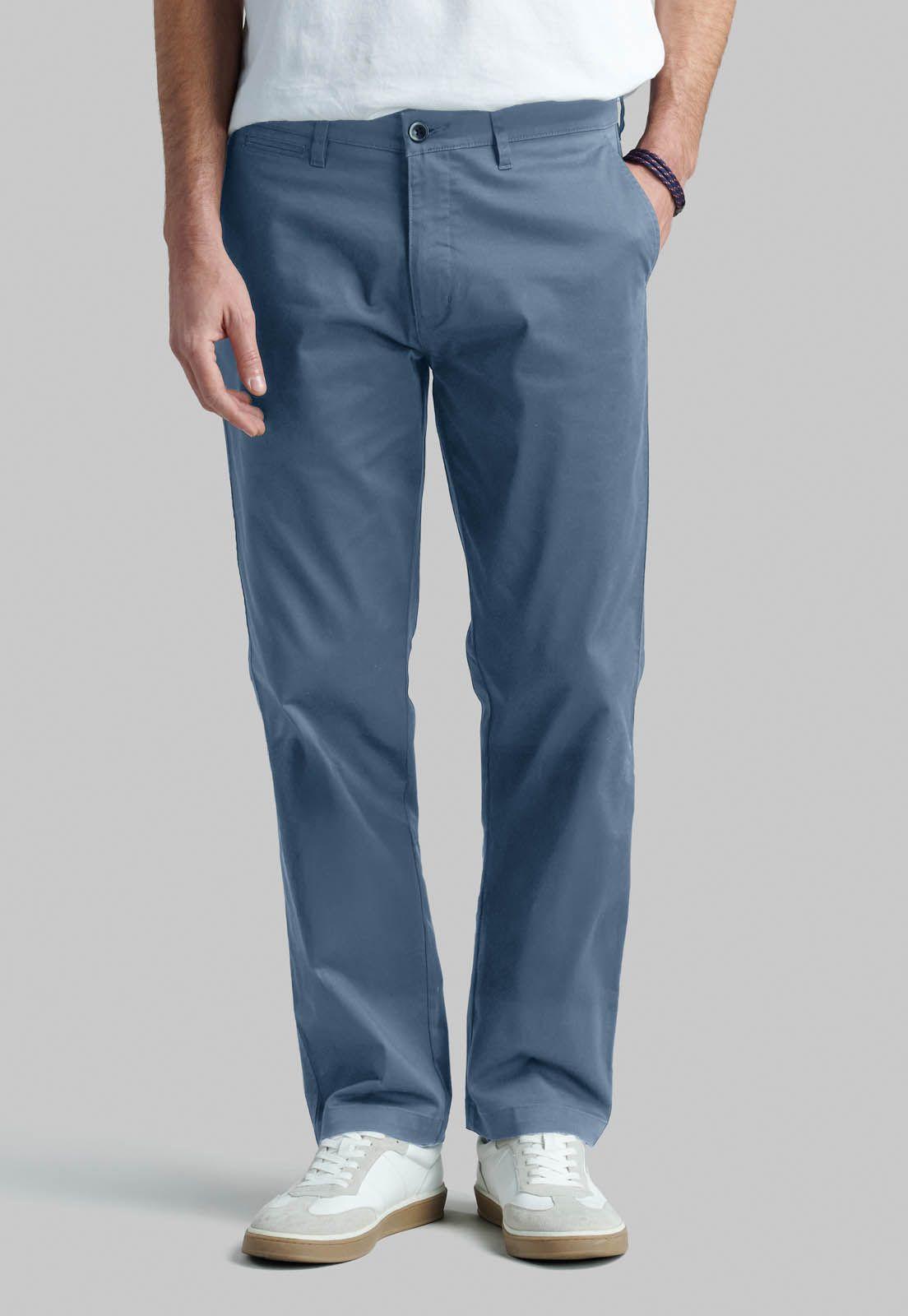 Pantalón Business Twill Without Pleats L/33 Metal-0