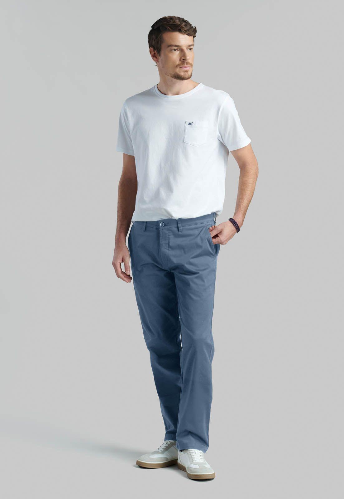 Pantalón Business Twill Without Pleats L/33 Metal-1