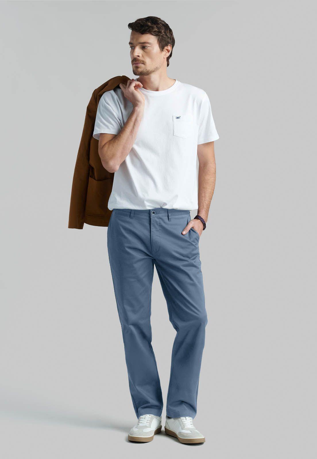 Pantalón Business Twill Without Pleats L/33 Metal-4