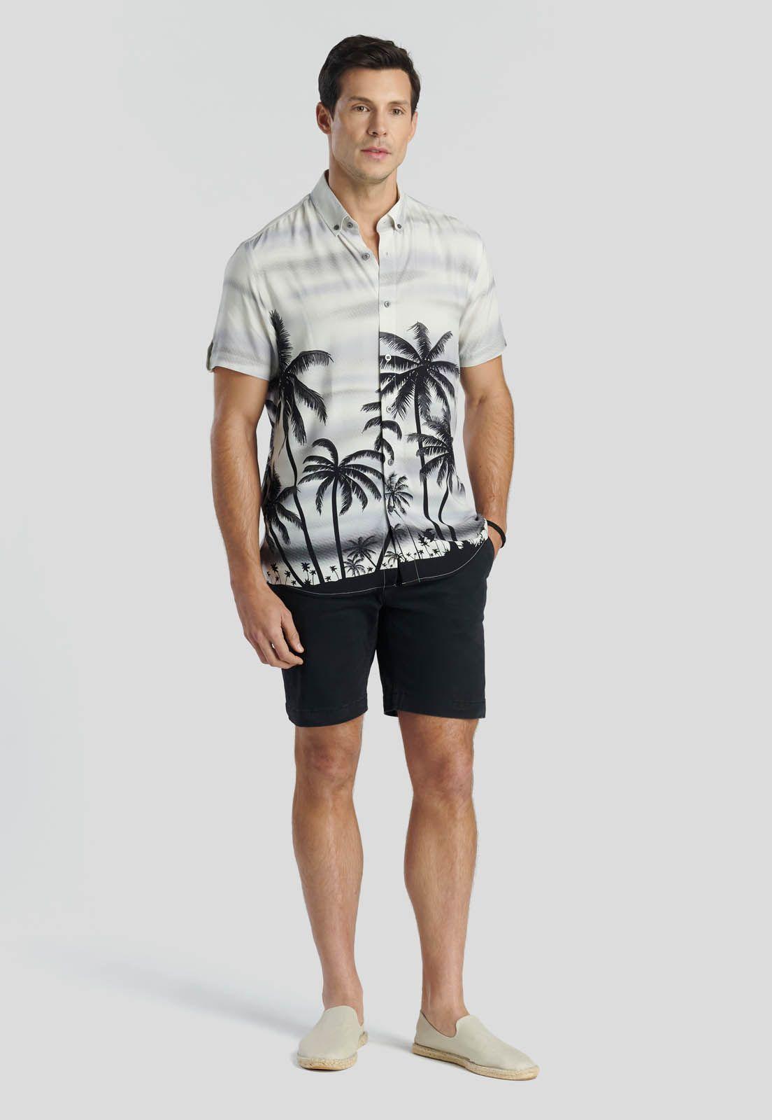 Camisa Gante Avant-Garde Ice Blue-1