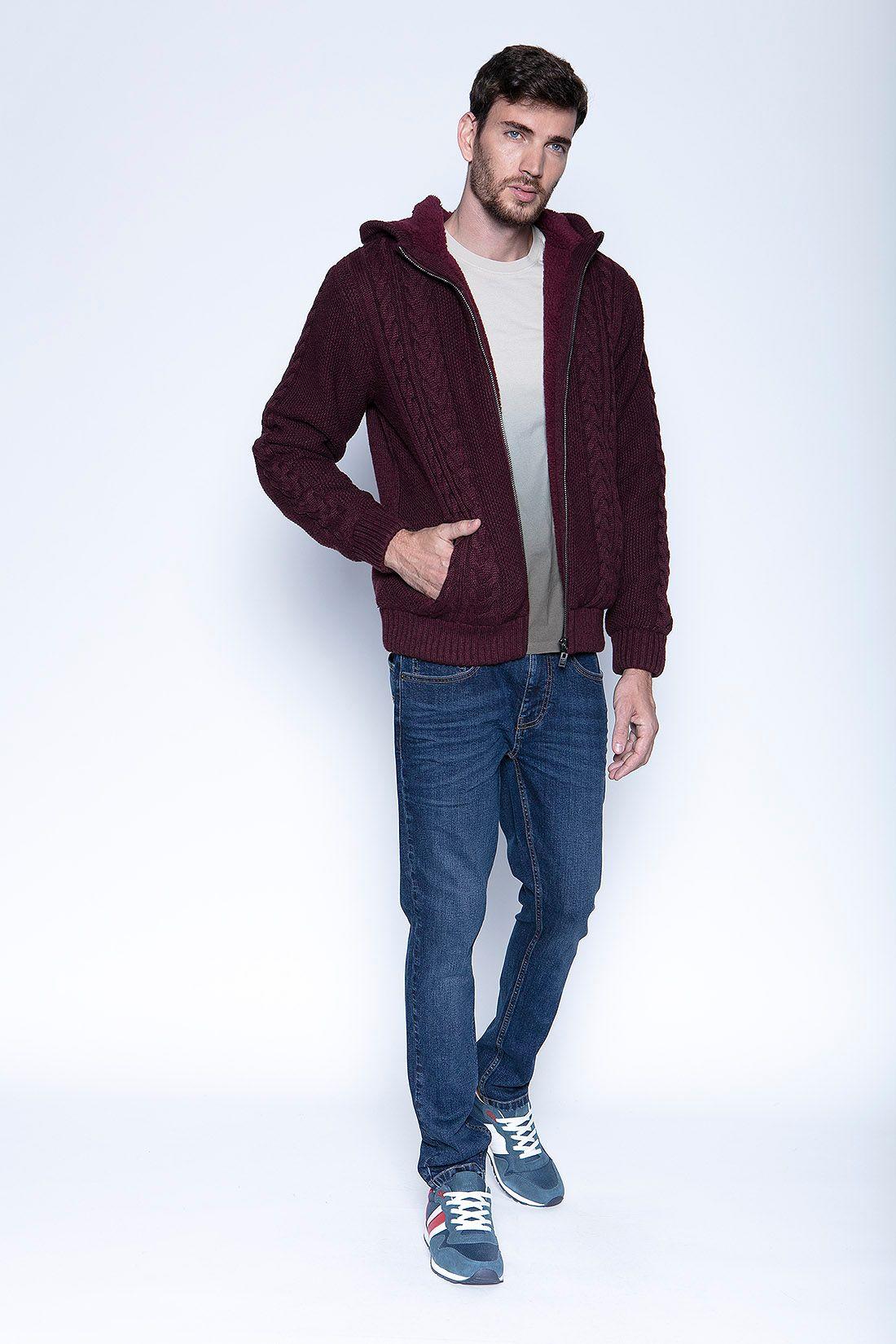 Sweater Colorado Fj Burgundy-3