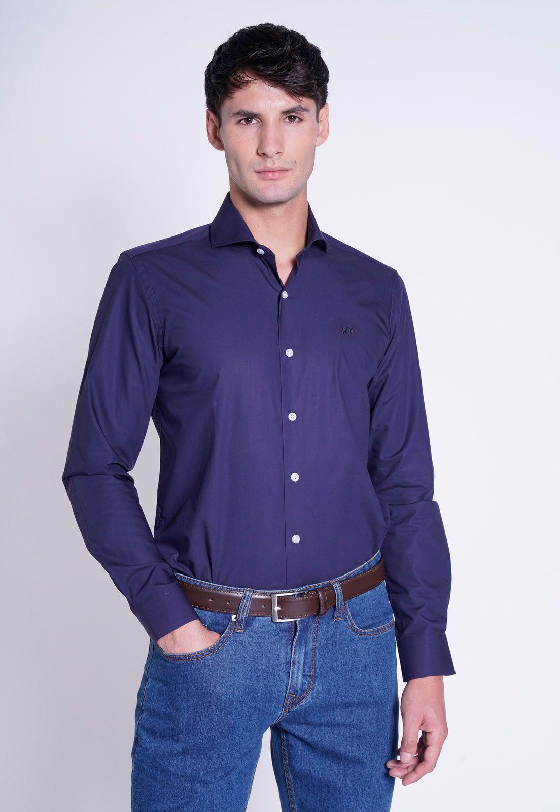CAMISA PARALEL NAVY-0