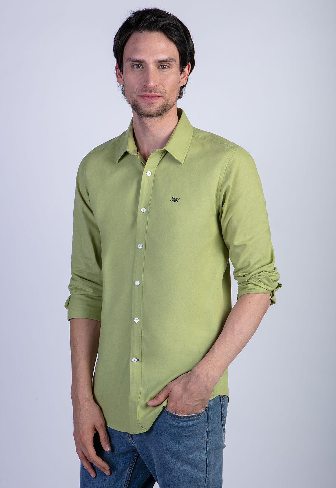CAMISA LEICESTER OLIVE-0