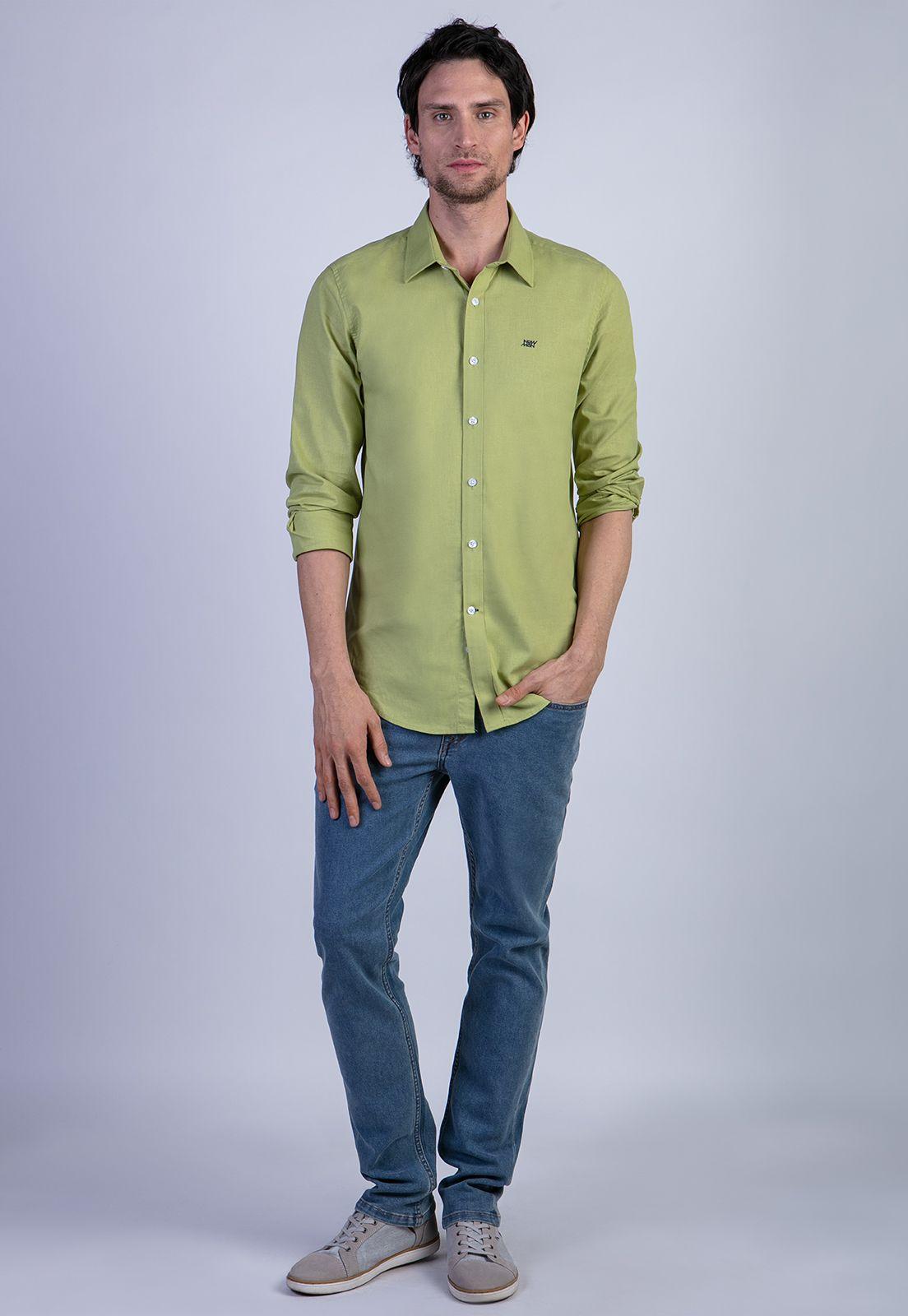 CAMISA LEICESTER OLIVE-2